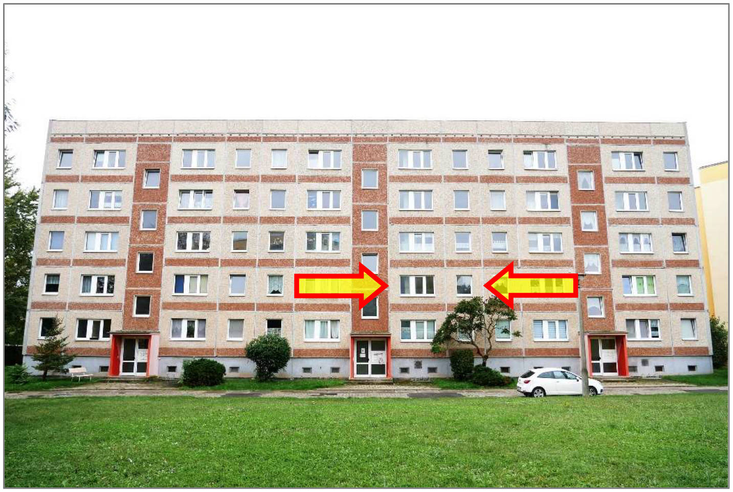 Wohnung im 1. OG rechts des Einganges 23 verbunden mit Sondereigentum an dem Keller K 14 in Am Tischplatt  22-24, 06567 Bad Frankenhausen - Bild 2