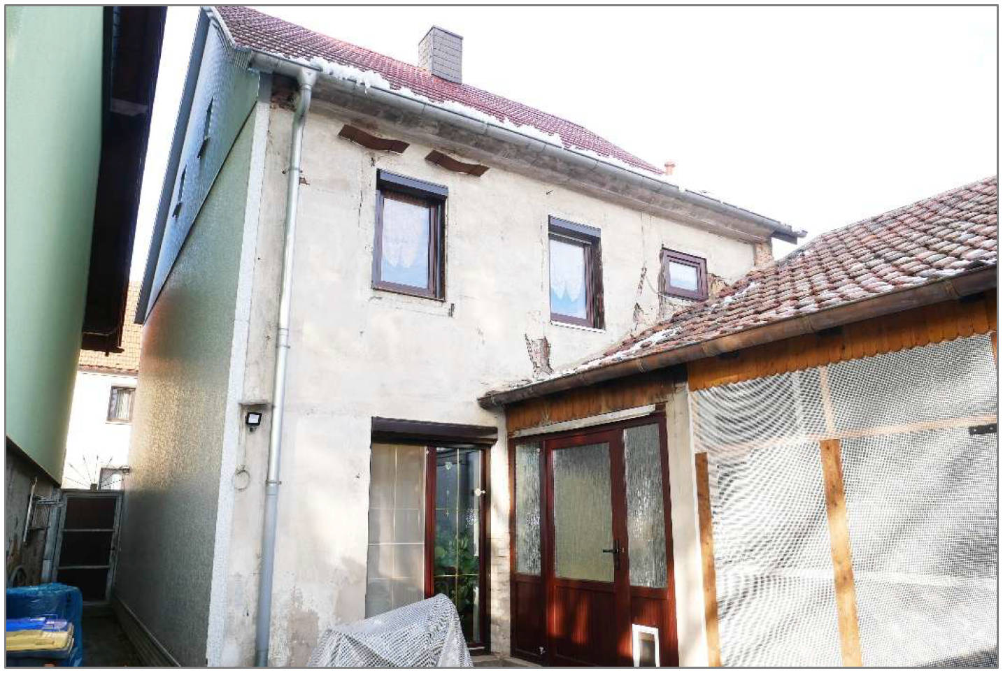Einfamilienwohnhaus mit Anbau und Nebengebäude in Hauptstraße  9, 06577 An der Schmücke , Sachsenburg