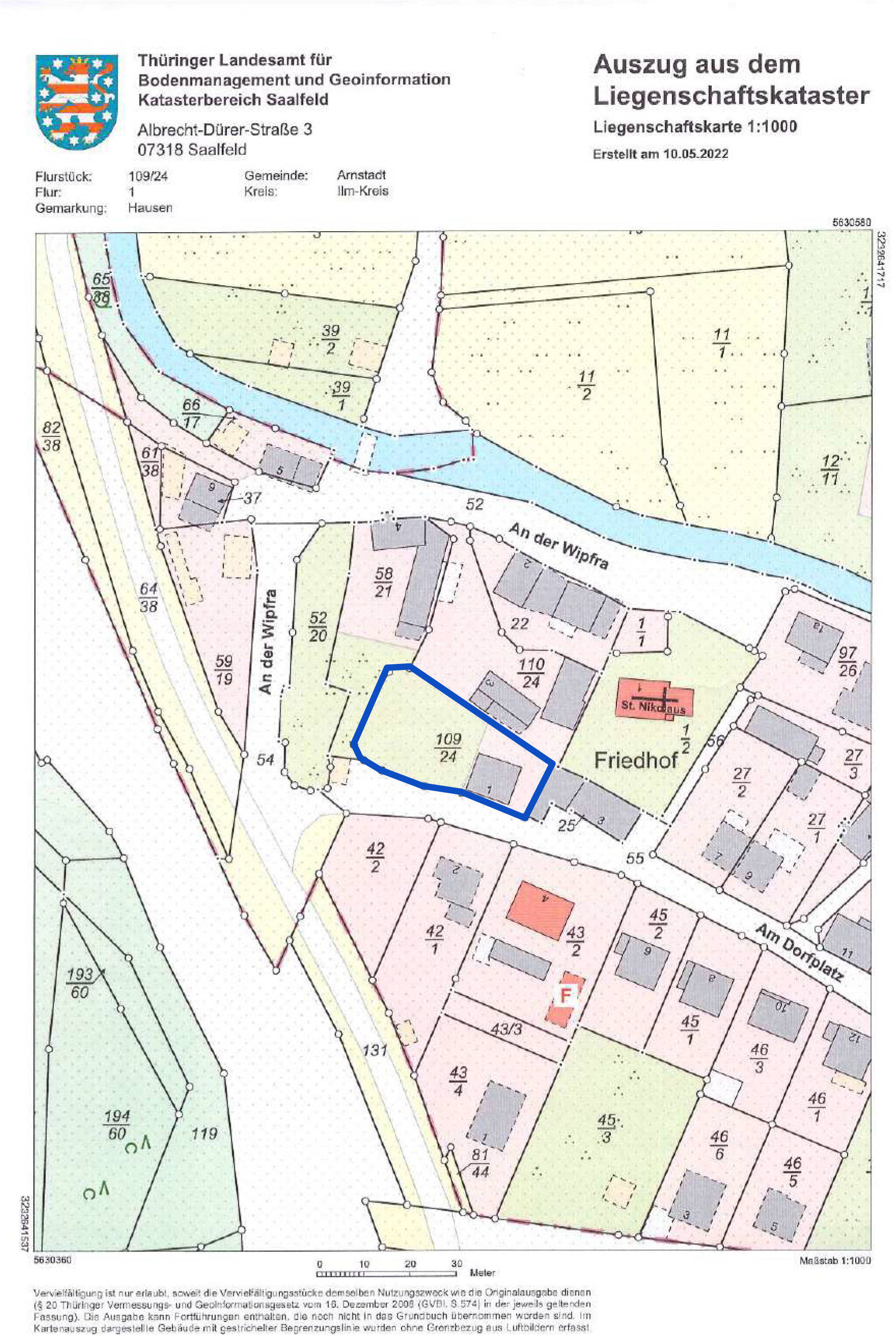 thueringen K0001/2022 Am Dorfplatz  1, 99310 Arnstadt, Hausen 6