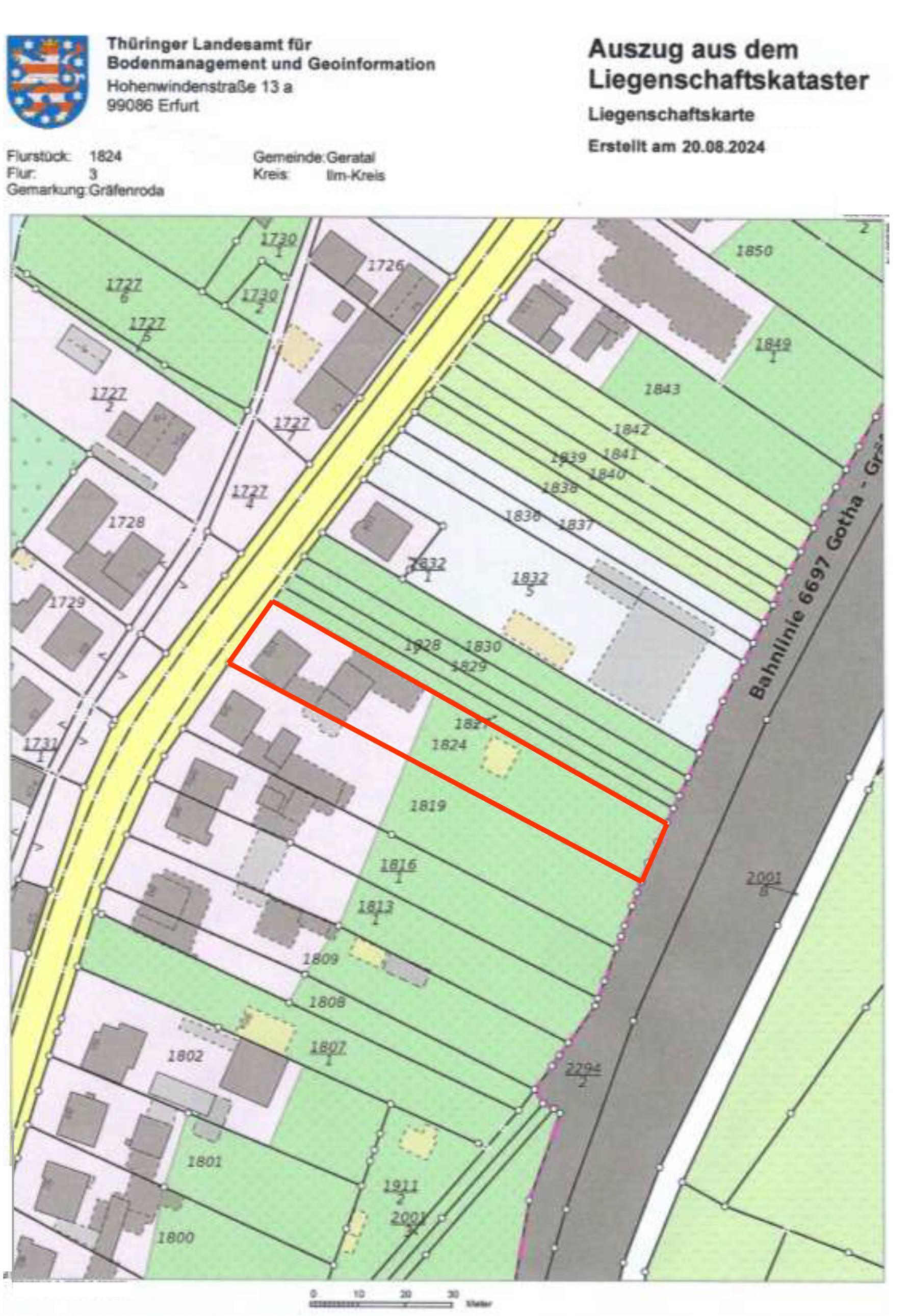 thueringen K 0005/2024 Bahnhofstraße  100, 99330 Geratal, Gräfenroda 31