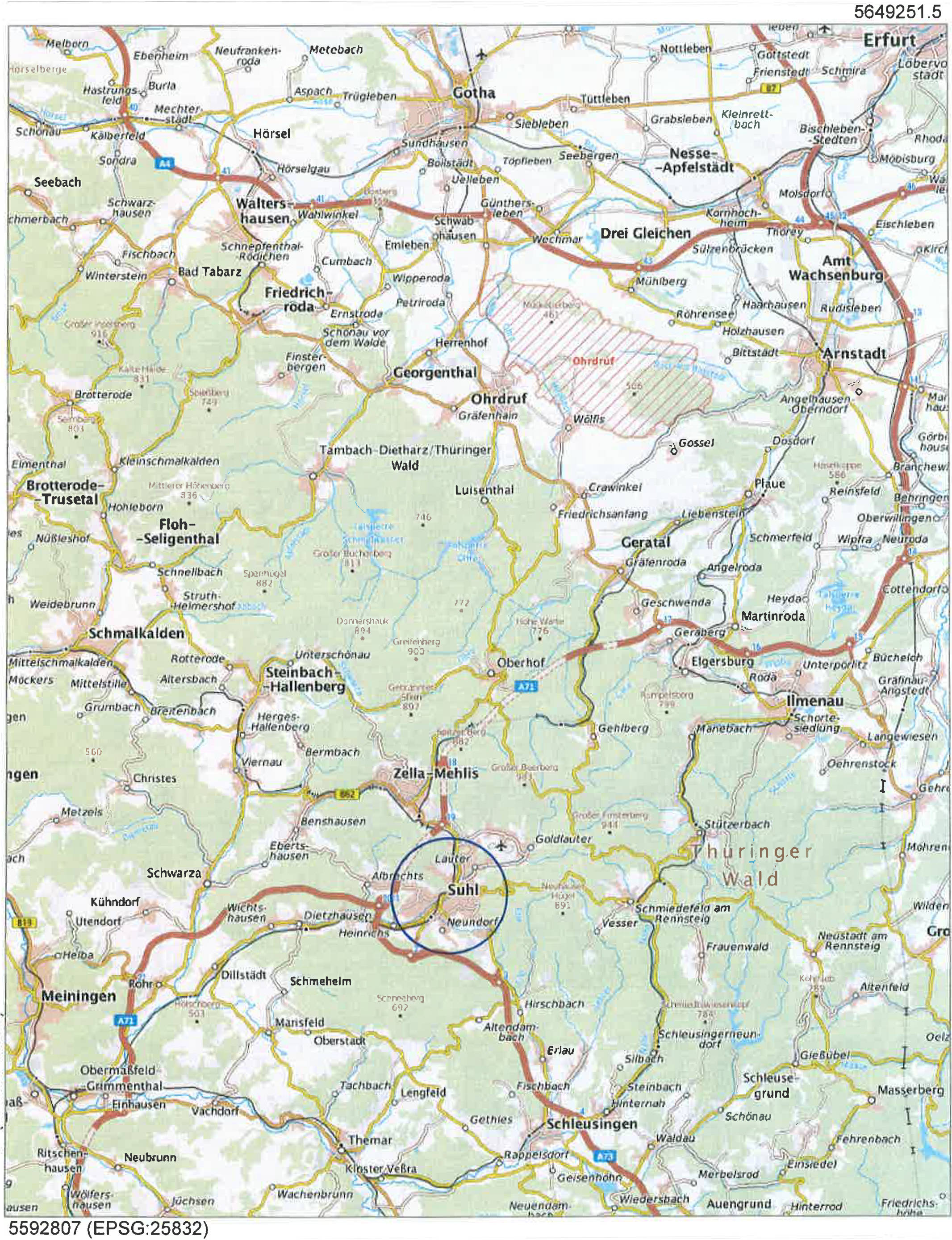 thueringen K0008/2023 Meininger Straße 129, 98529 Suhl, OT Heinrichs 20