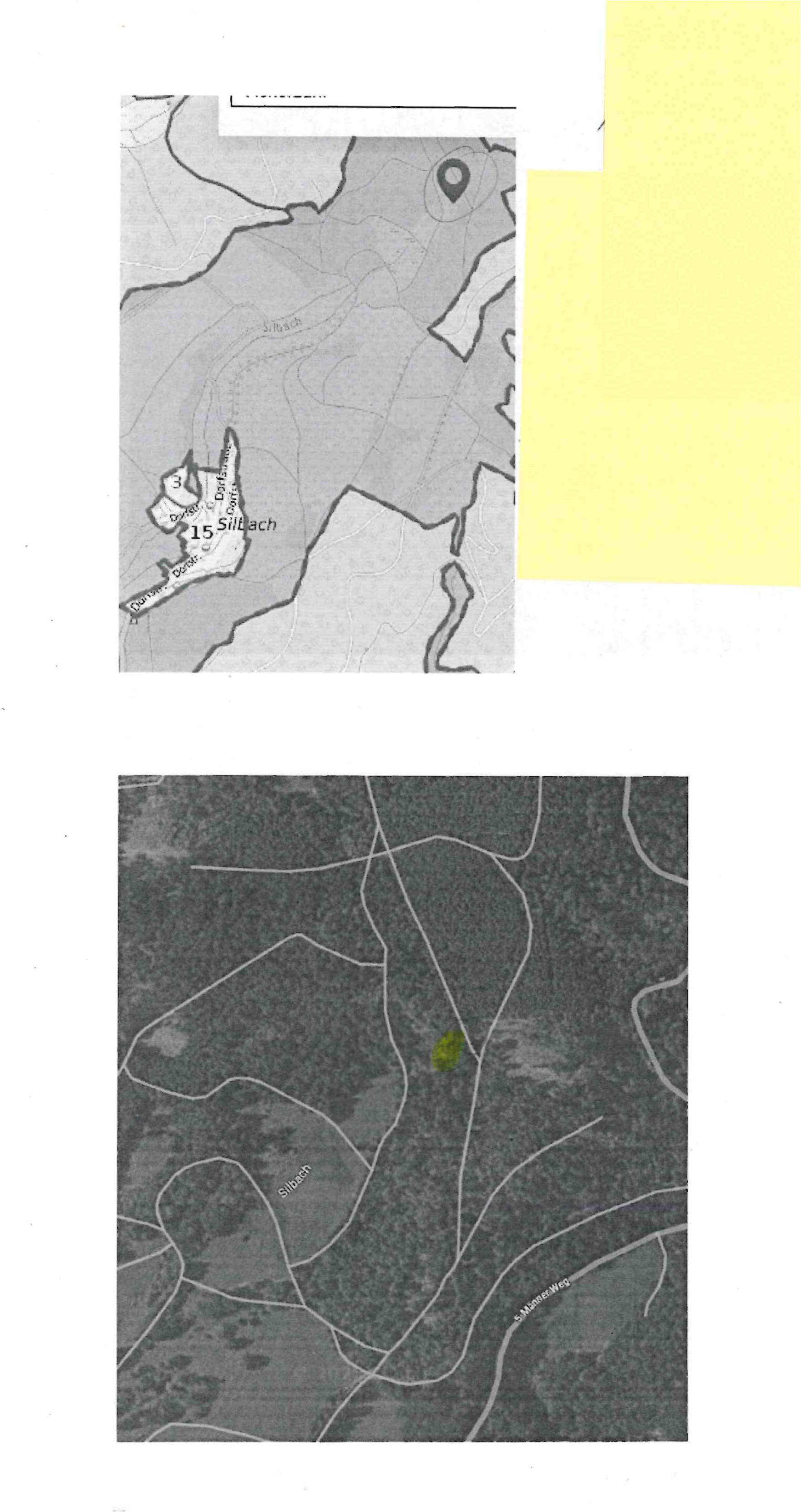land- und forstwirtschaftlich genutztes Grundstück in ohne Straße, 98553 Schleusingen, OT Silbach - Bild 2