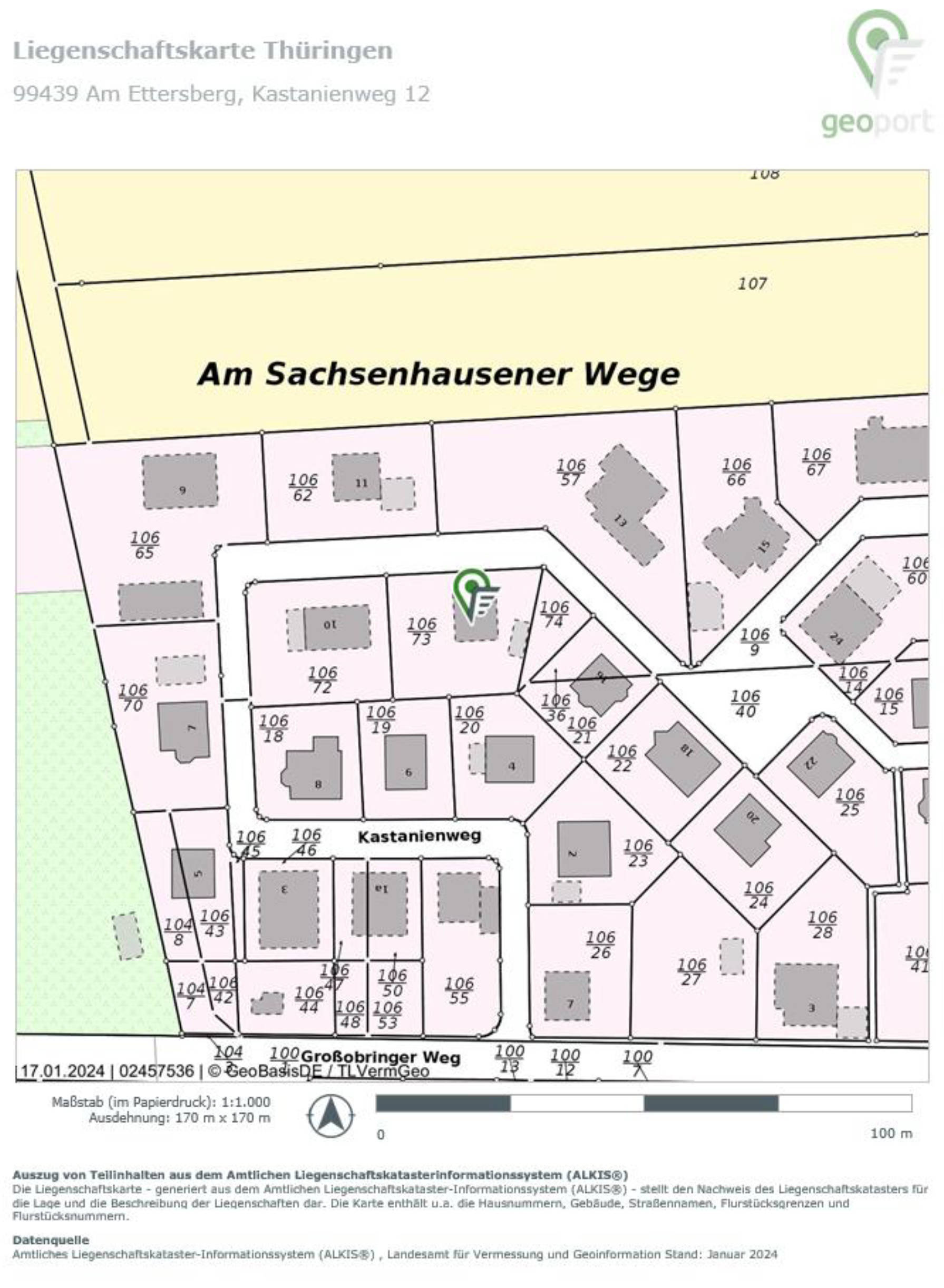 thueringen K0010-2023 Kastanienweg  12, 99439 Am Ettersberg, Wohlsborn