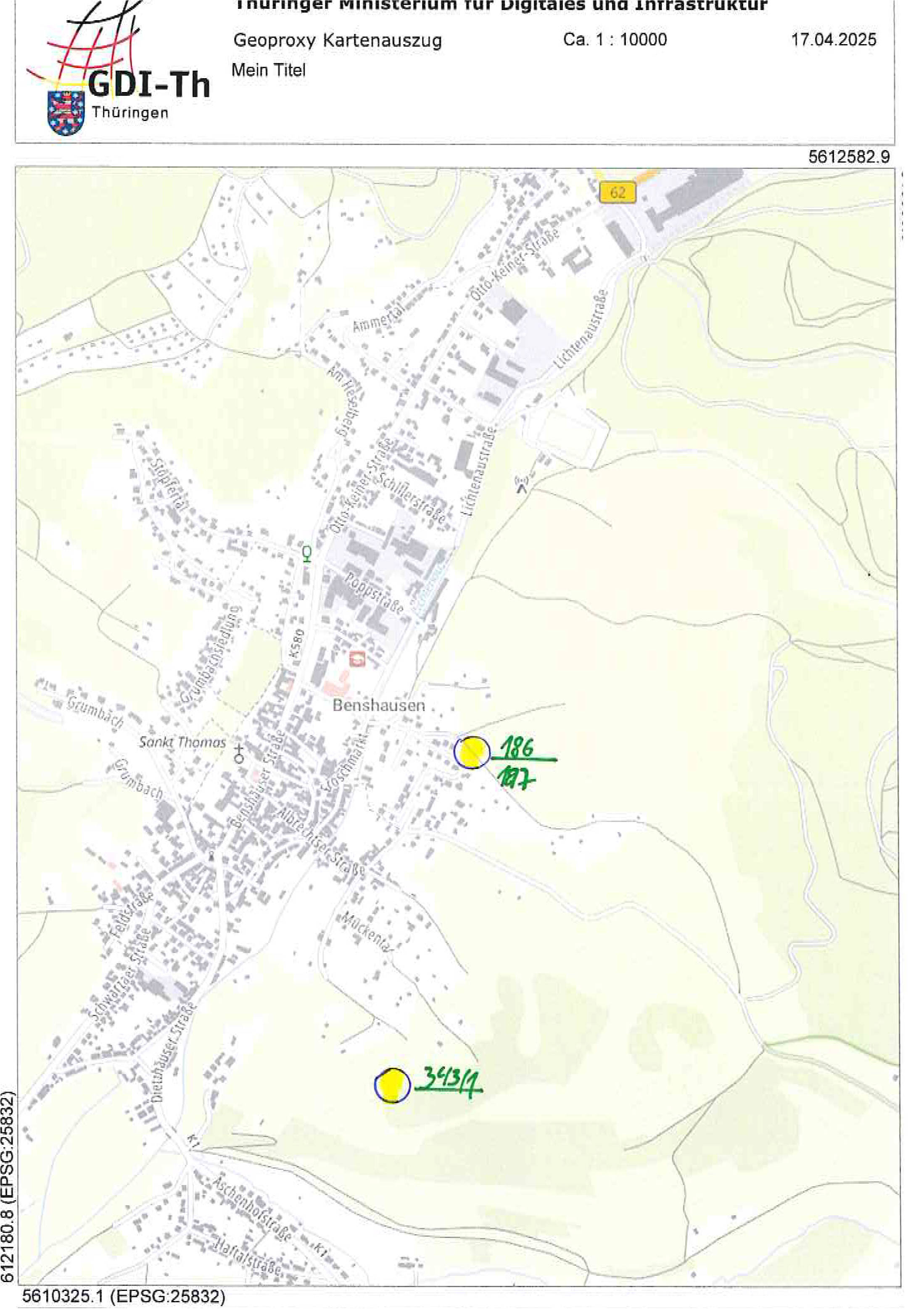 thueringen K 0011/2022 Brunnental, Kralachersteig, 98544 Zella-Mehlis, Benshausen 19