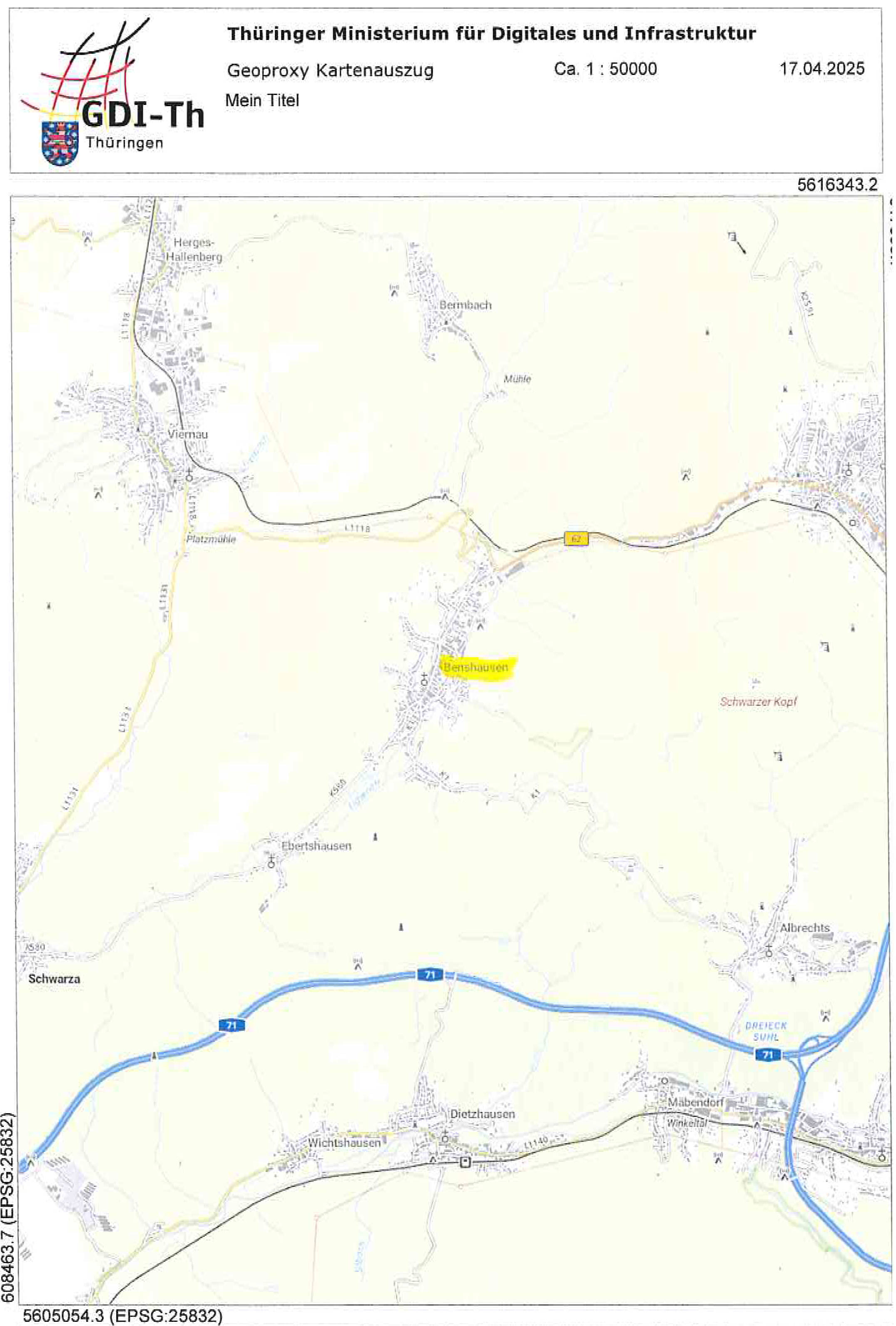 thueringen K 0011/2022 Brunnental, Kralachersteig, 98544 Zella-Mehlis, Benshausen 14