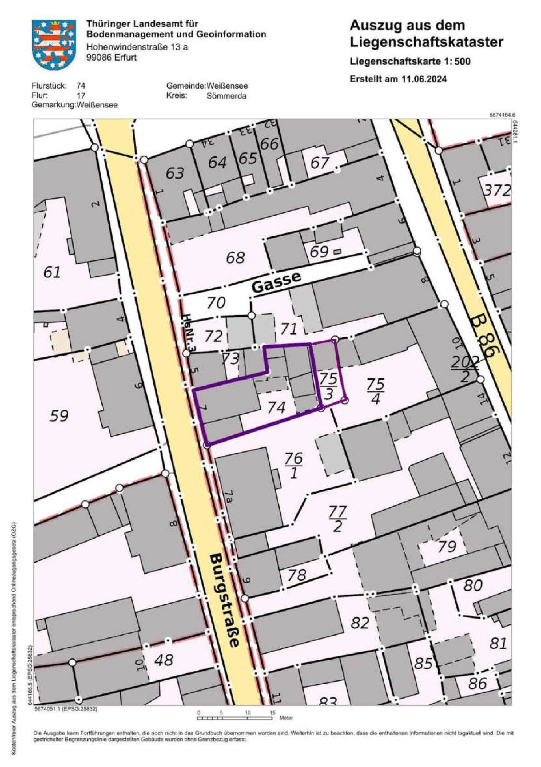 Einfamilienhaus in Burgstraße 7, 99631 Weißensee - Bild 3