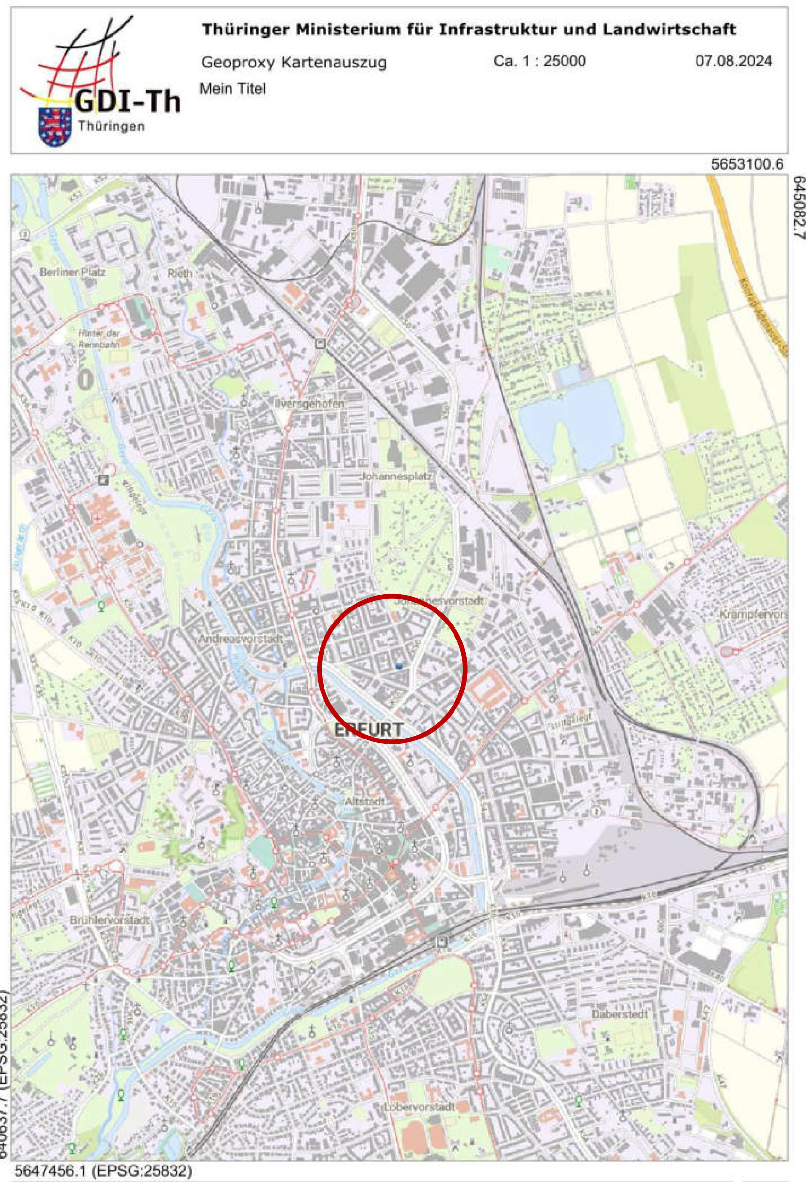 thueringen K0023-2024 Ernst-Toller-Straße  6, 99086 Erfurt 15