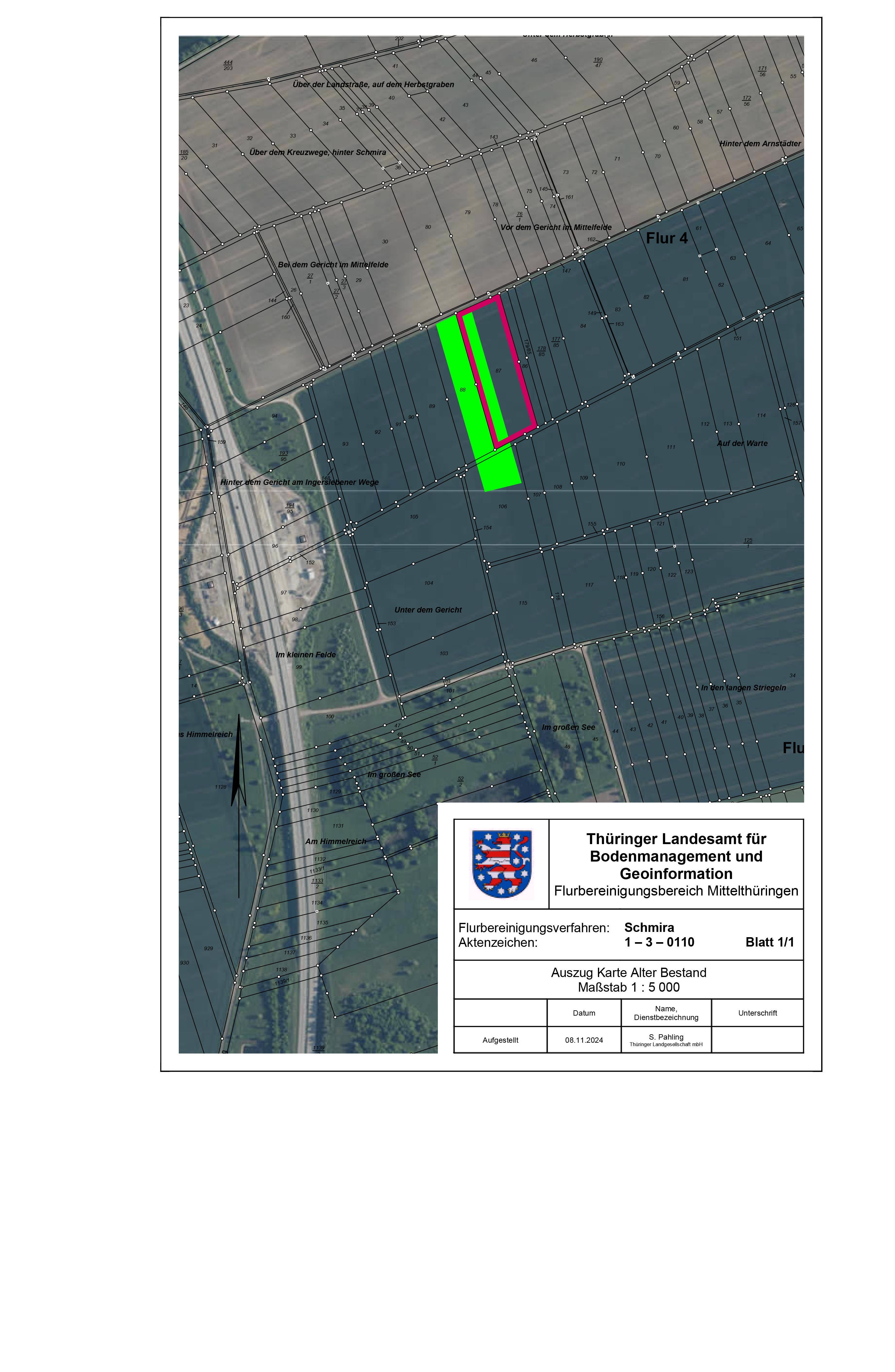 land- und forstwirtschaftlich genutztes Grundstück in Vor dem Gericht im Mittelfelde, 99094 Erfurt, Schmira - Bild 5