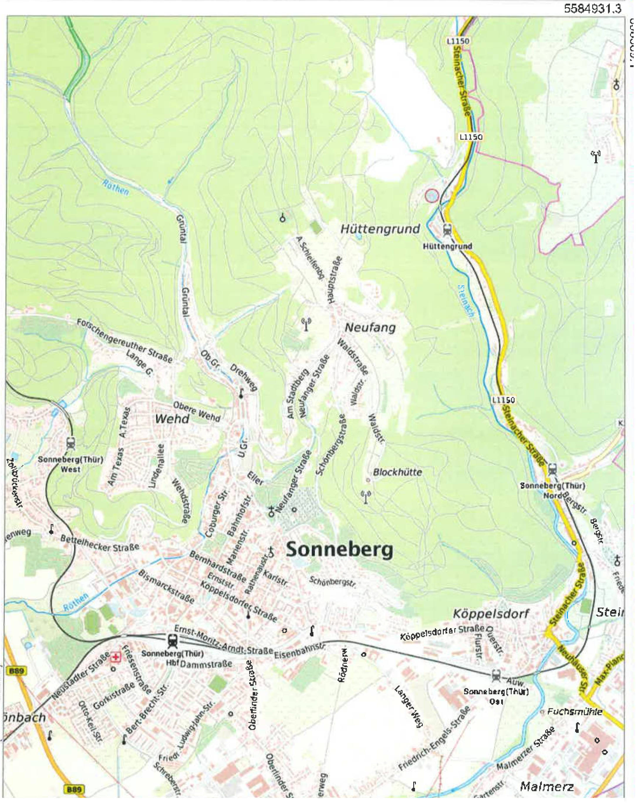 thueringen K 0024/2024 Hüttengrunder Bergstraße, 96515 Sonneberg, OT Hüttengrund 30