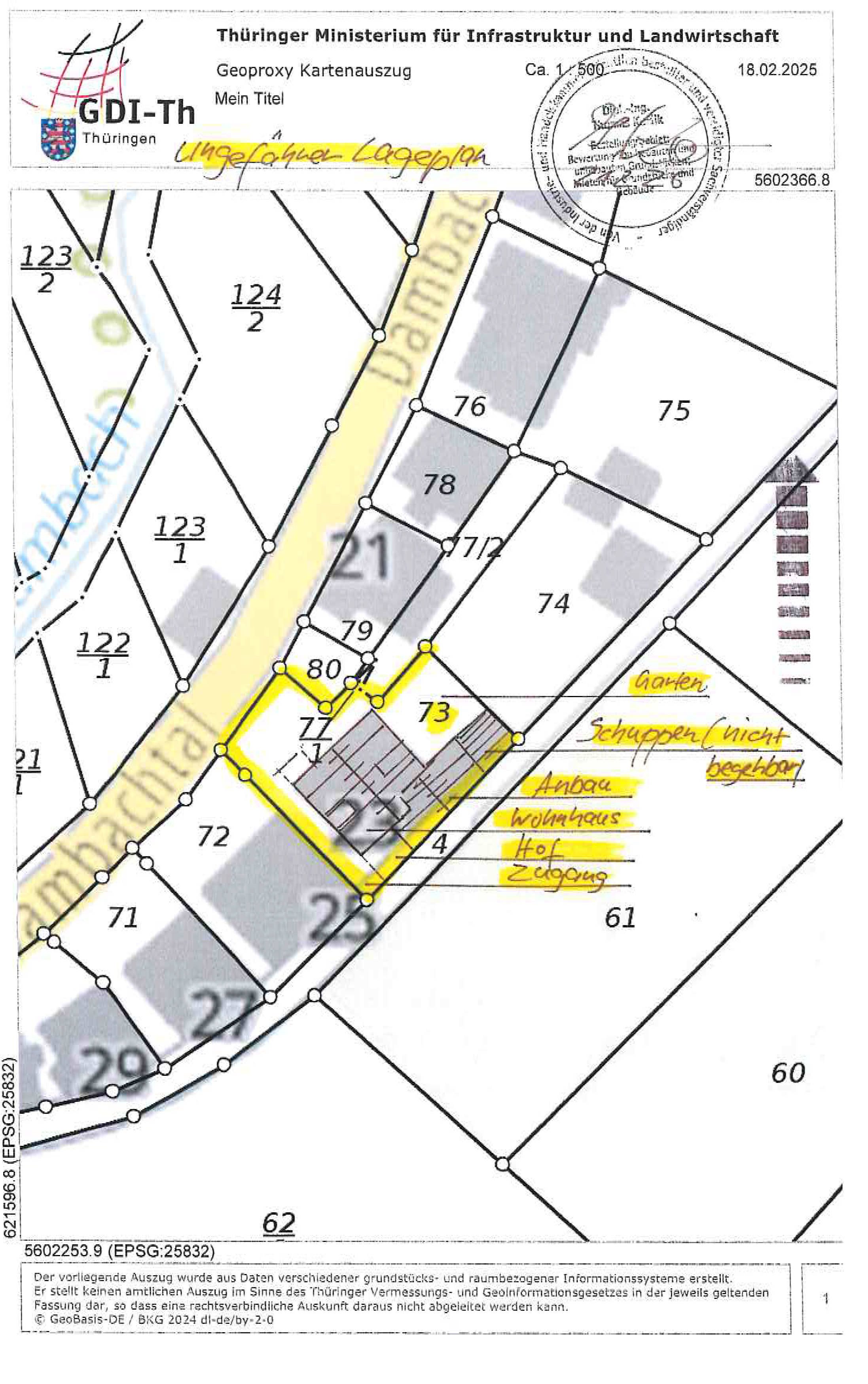 thueringen K 0028/2024 Dambachtal 23, 98553 Schleusingen,  OT Altendambach 35