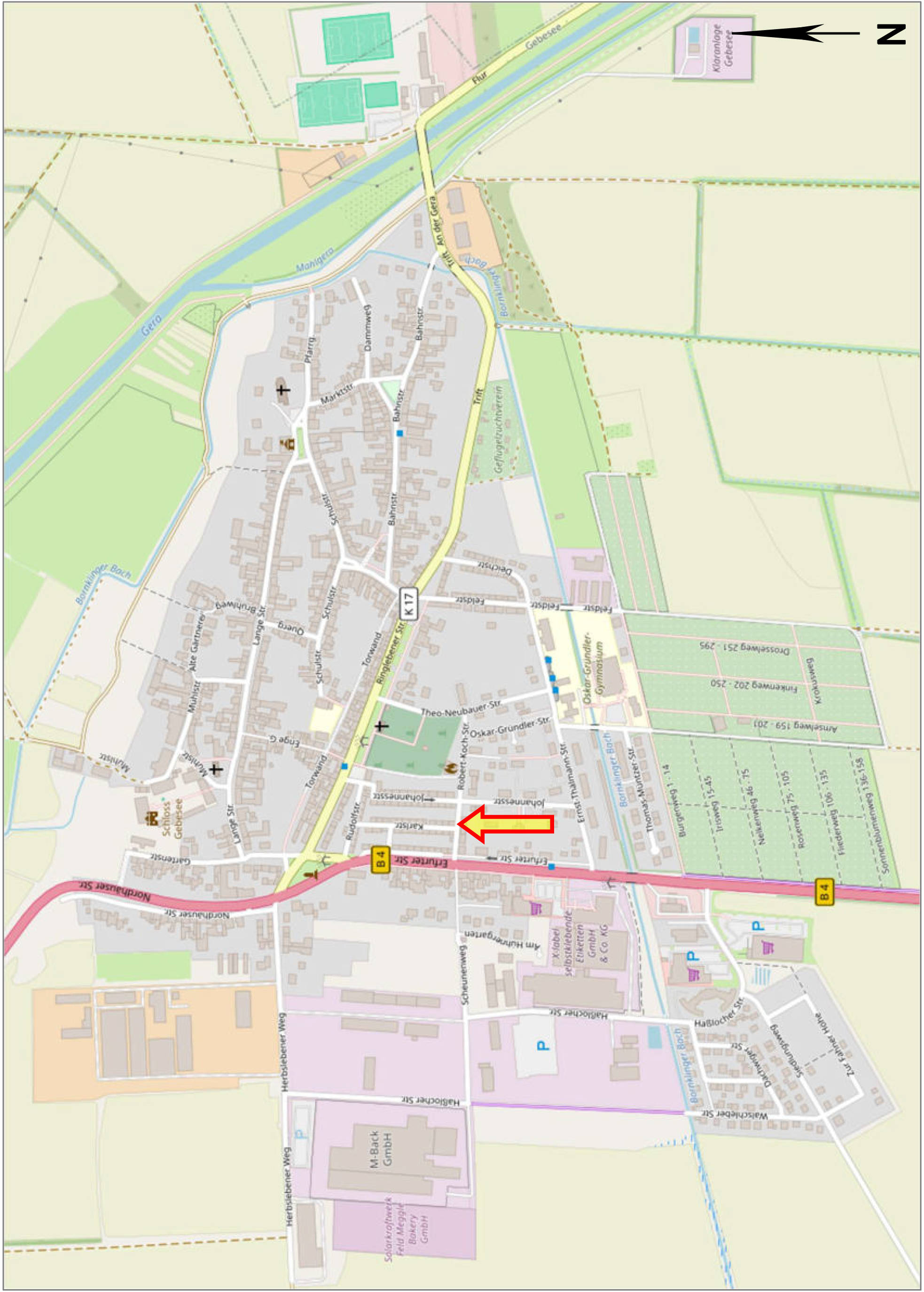 thueringen K 0030/2025 Karlstraße 25, 99189 Sömmerda, Gebesee 27