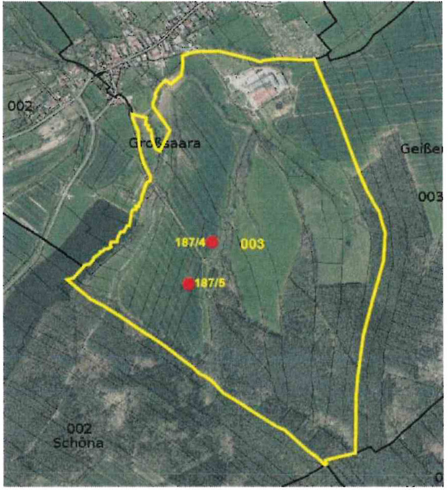 land- und forstwirtschaftlich genutztes Grundstück in Großsaara, 07589 Saara