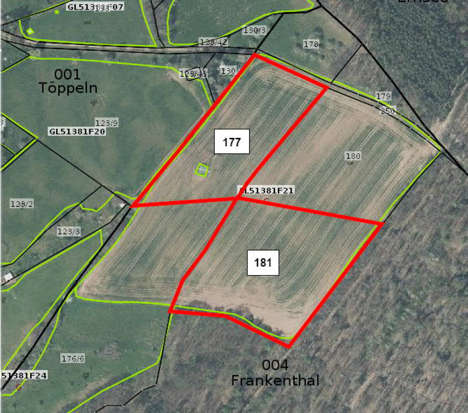 land- und forstwirtschaftlich genutztes Grundstück in Frankenthal, 07548 Gera - Bild 2