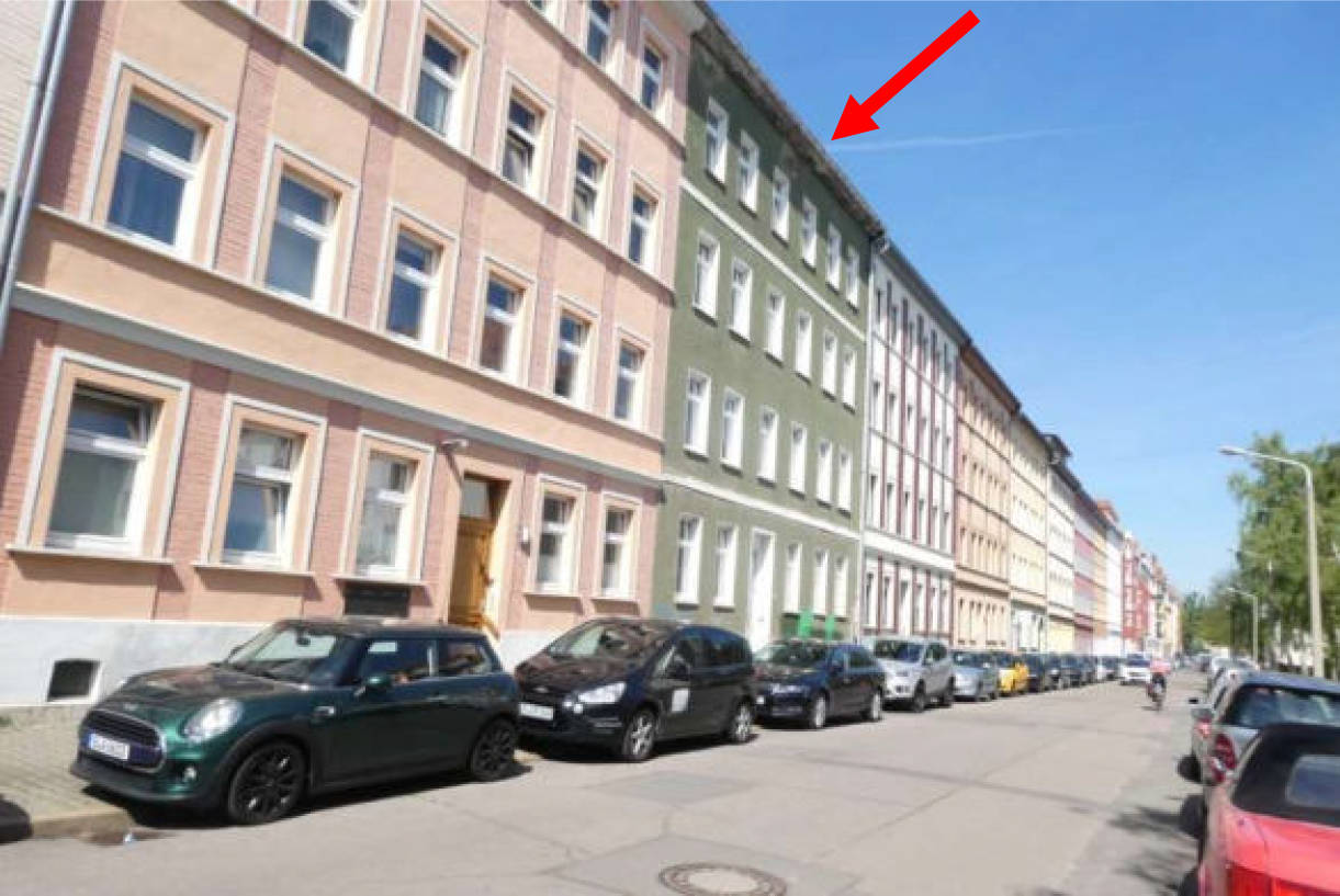 Mehrfamilienhaus in Adalbertstr.  6, 99089 Erfurt