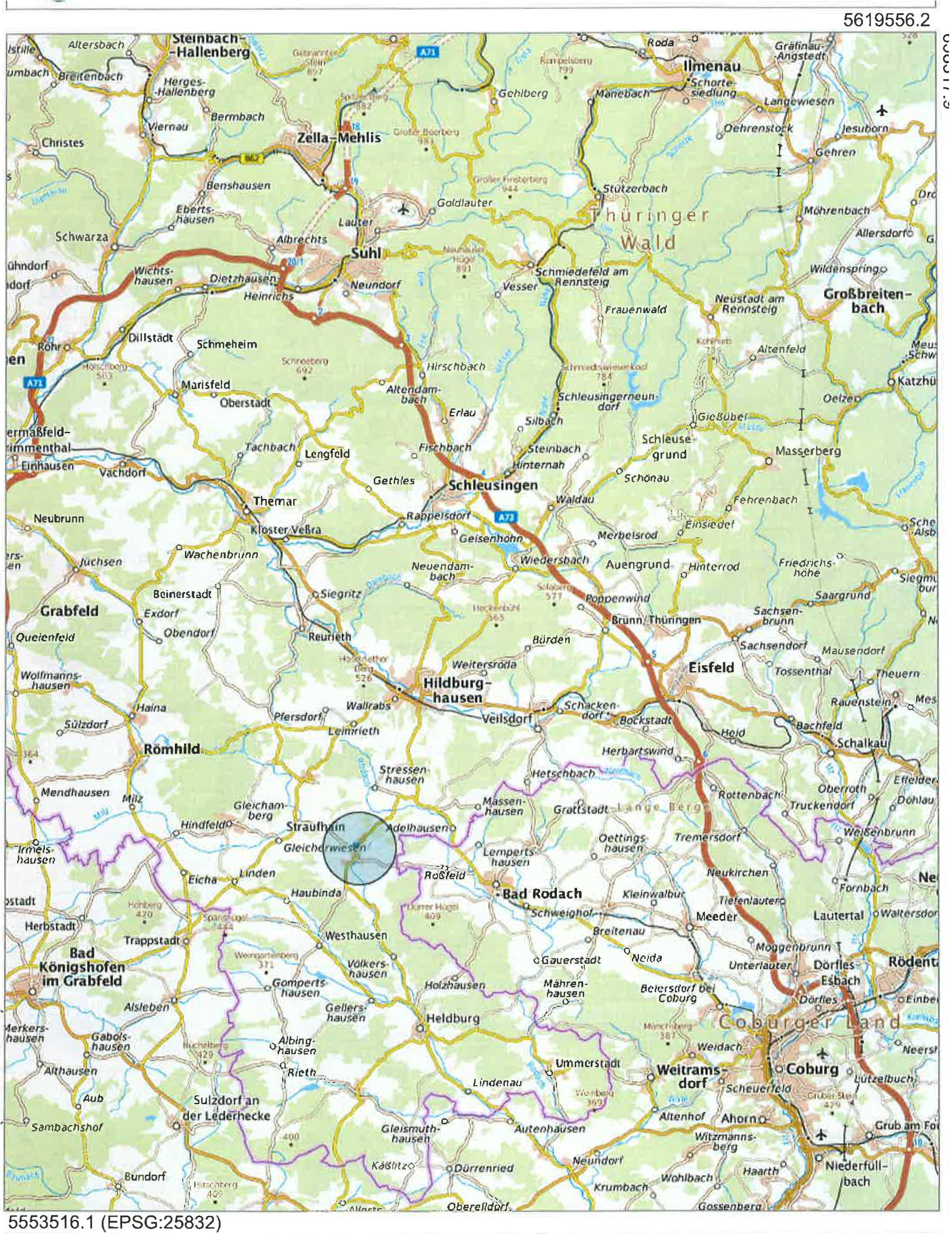 thueringen K 0039/2024 Straße an den Neubauten  4B, 98646 Straufhain/,  OT Streufdorf 19