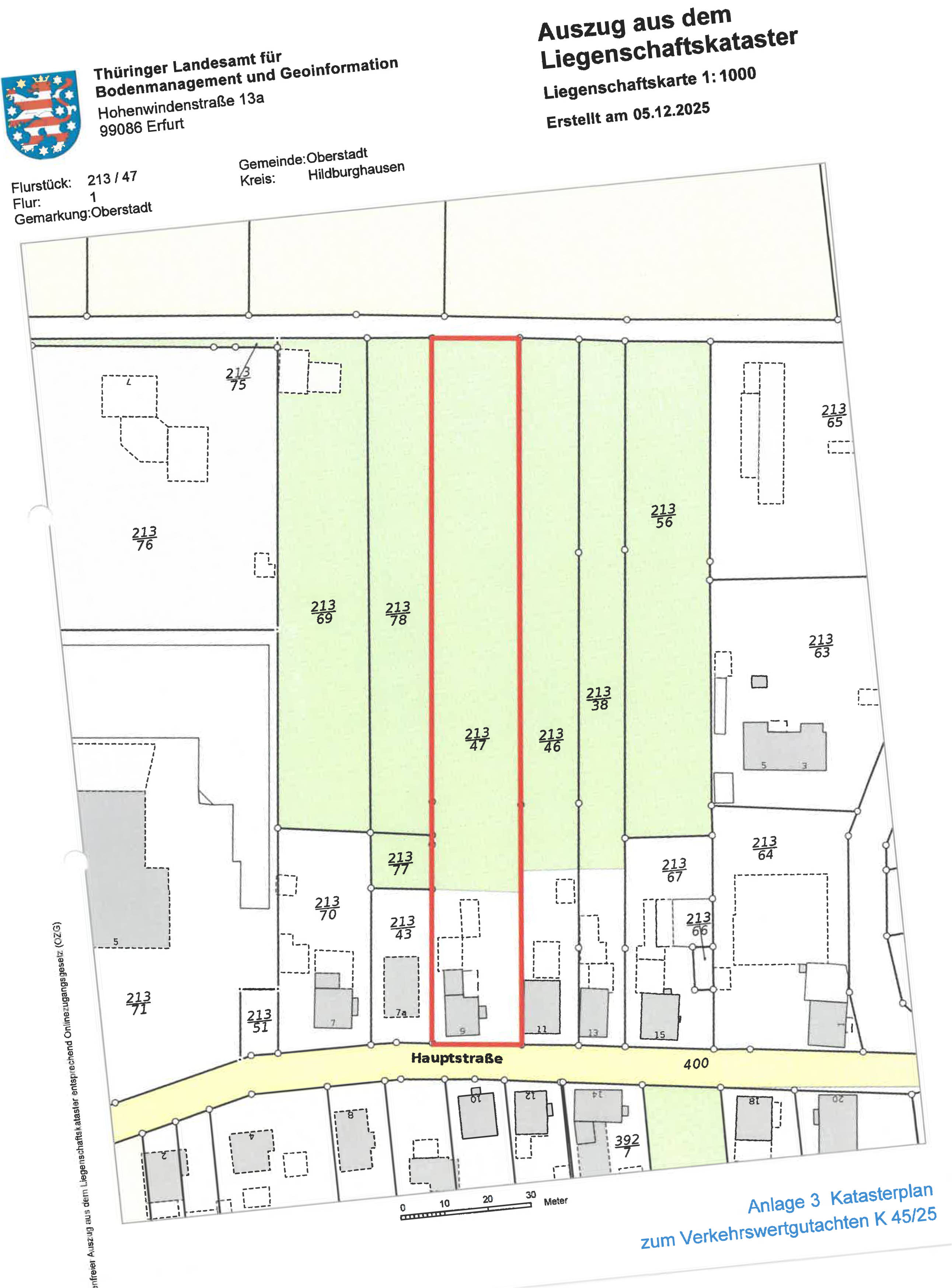 thueringen K 0045/2025 Hauptstraße 9, 98530 Oberstadt 32