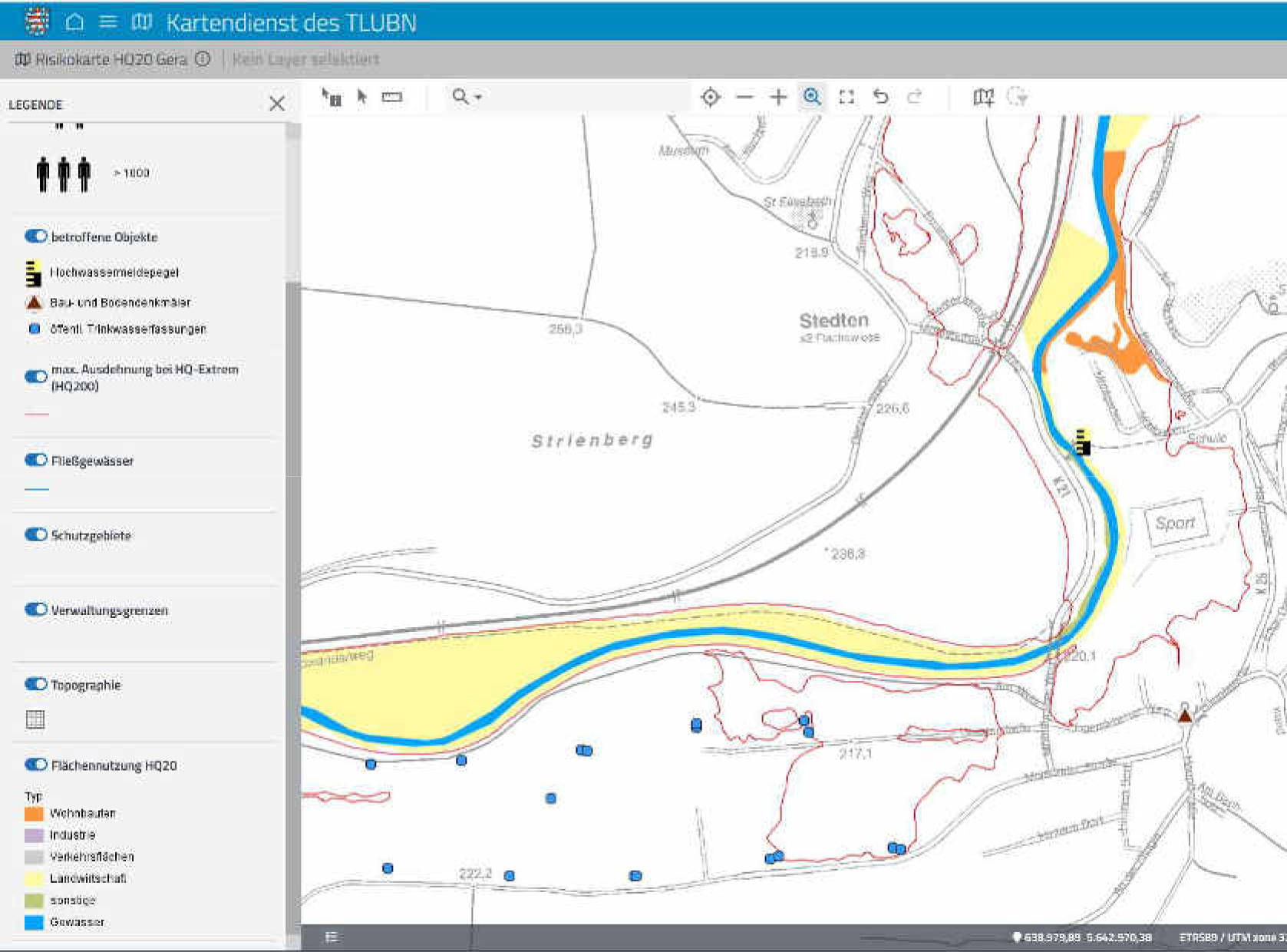 land- und forstwirtschaftlich genutztes Grundstück, Verkehrsfläche in Tiergarten, 99094 Erfurt, Bischleben