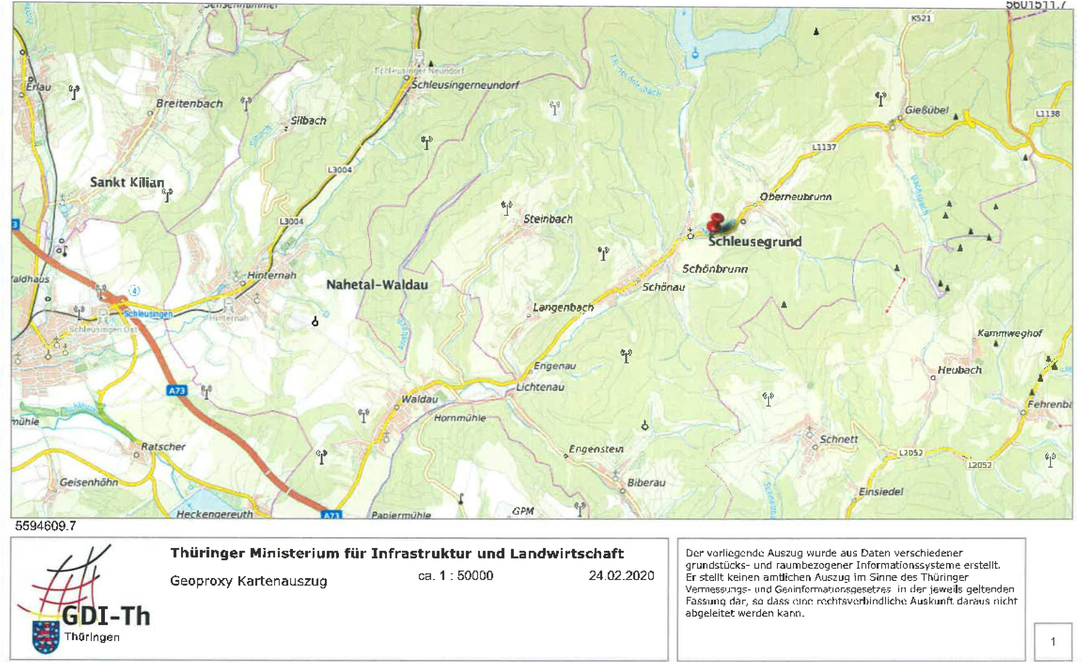 thueringen K 0049/2024 Neustädter Straße 13, 98667 Schleusegrund,  OT Schönbrunn 34