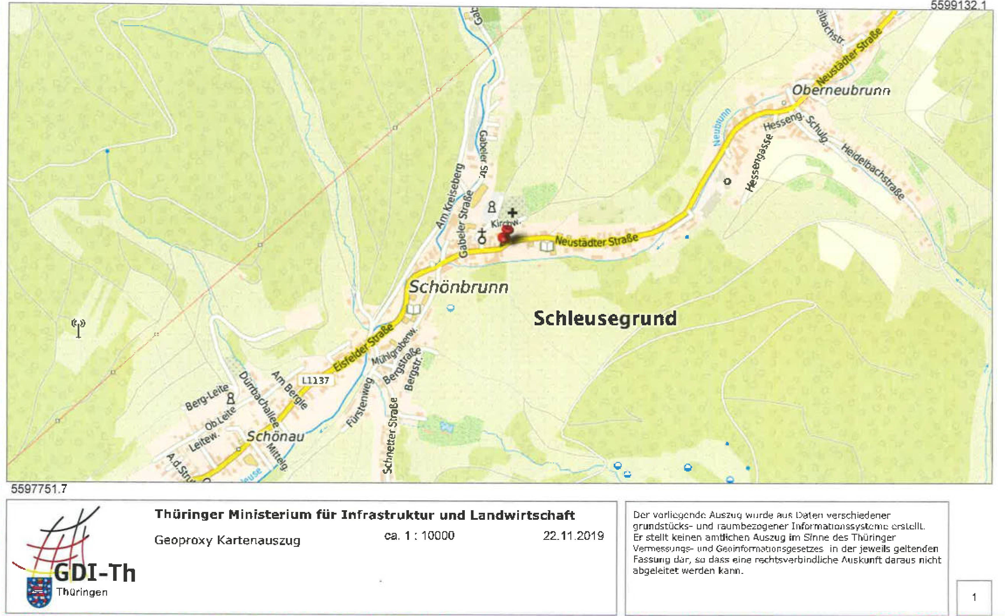 thueringen K 0049/2024 Neustädter Straße 13, 98667 Schleusegrund,  OT Schönbrunn 30