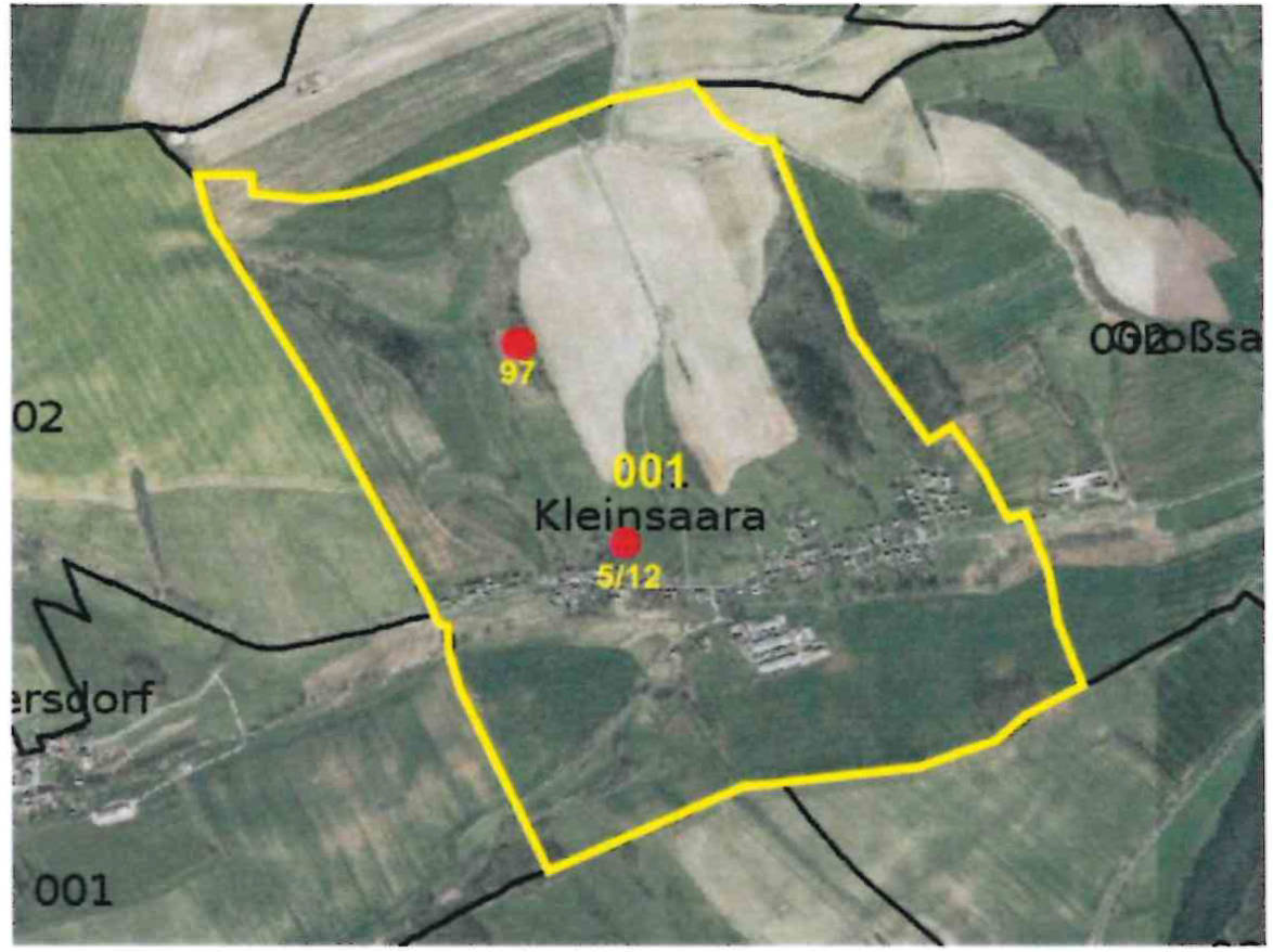 land- und forstwirtschaftlich genutztes Grundstück K 0058-2021 Kleinsaara, 07589 Saara