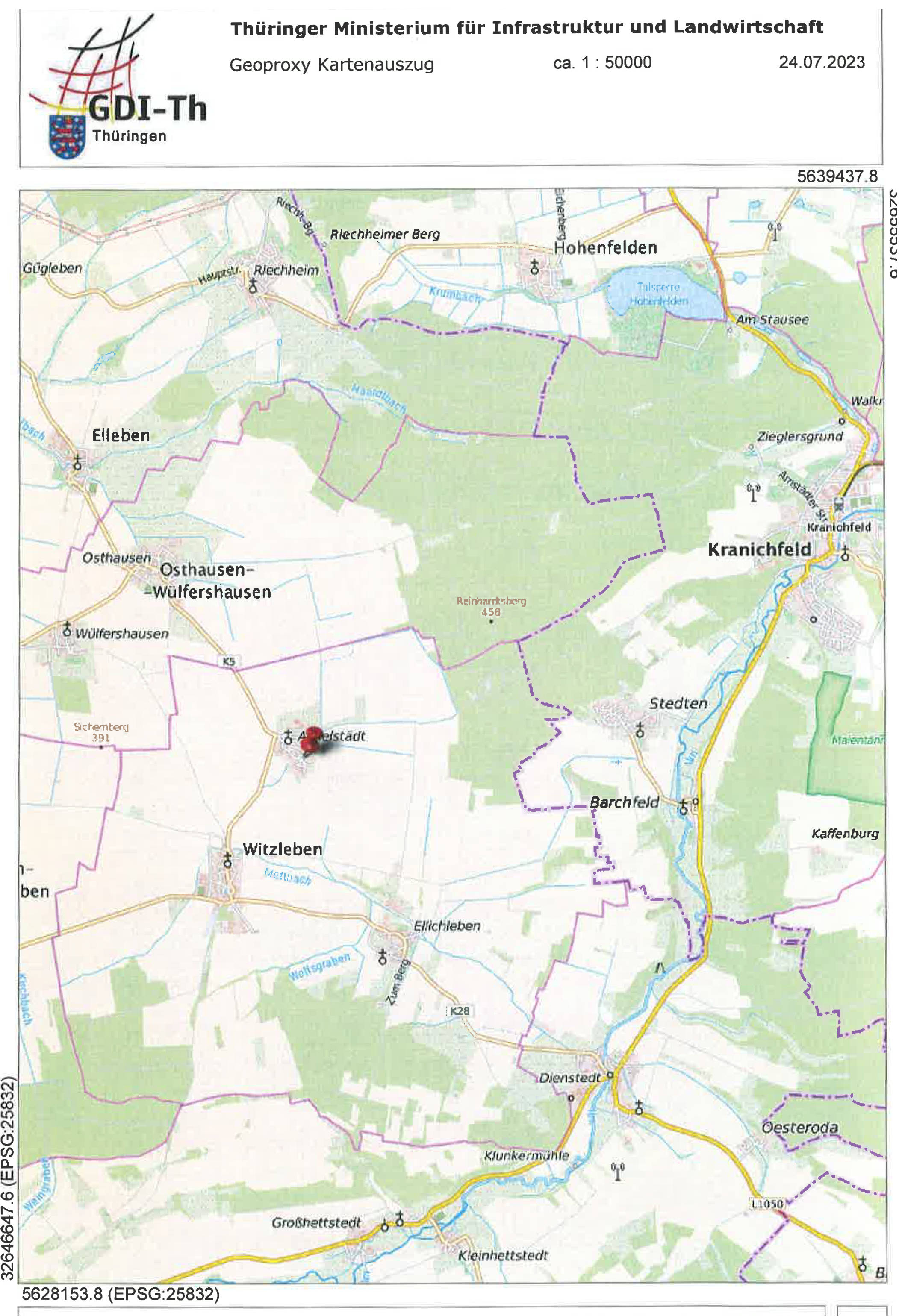thueringen K 0058/2022 Kranichfelder Straße  16, 99310 Arnstadt, Achelstädt 30