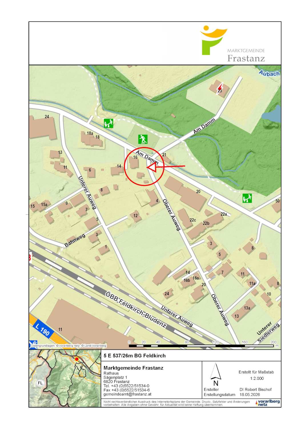 vorarlberg 5 E 537/26m Am Damm 16, 6820 Frastanz 13