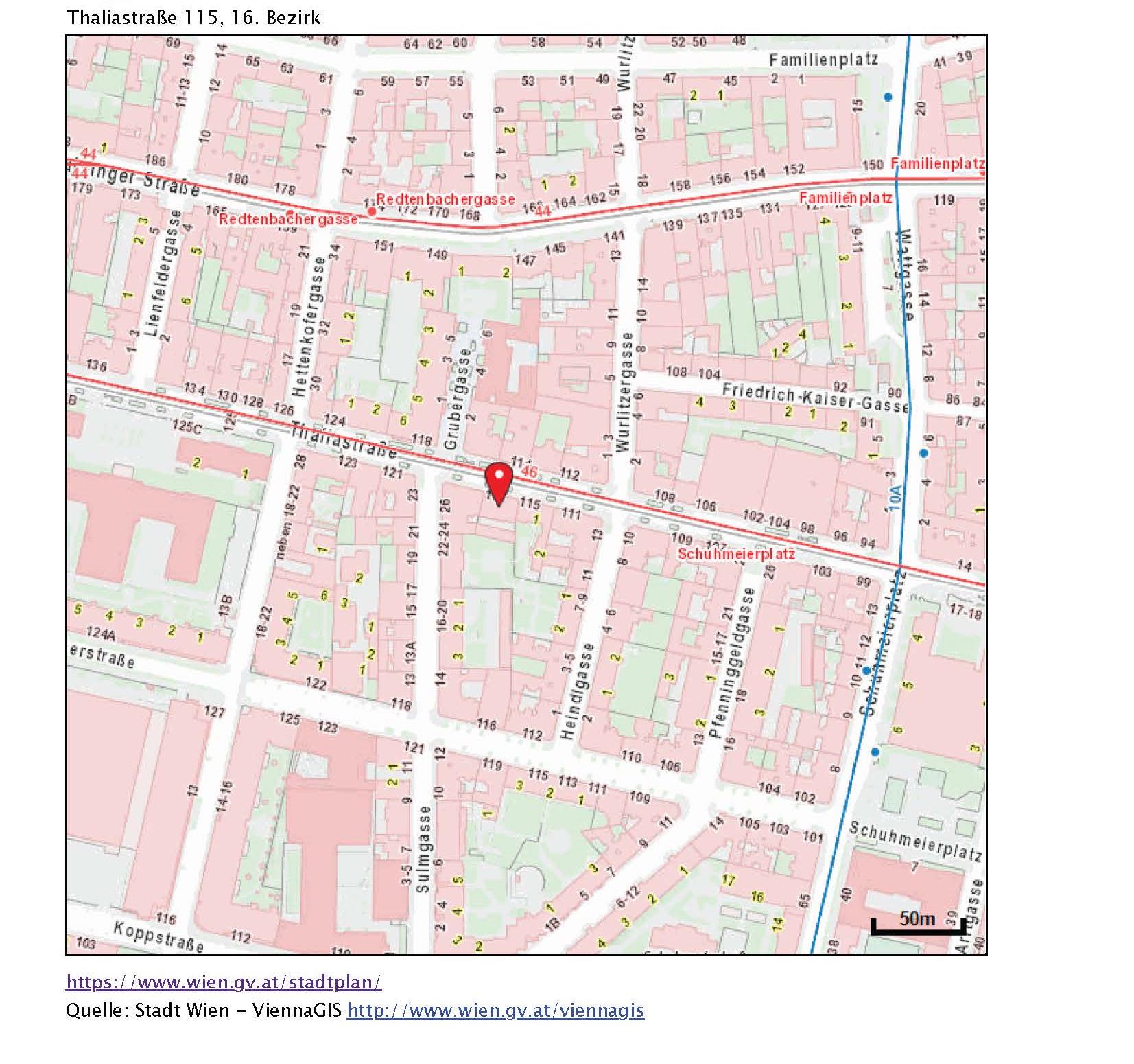 wien 13 E 2032/24b Thaliastraße 115, 1160 Wien 30