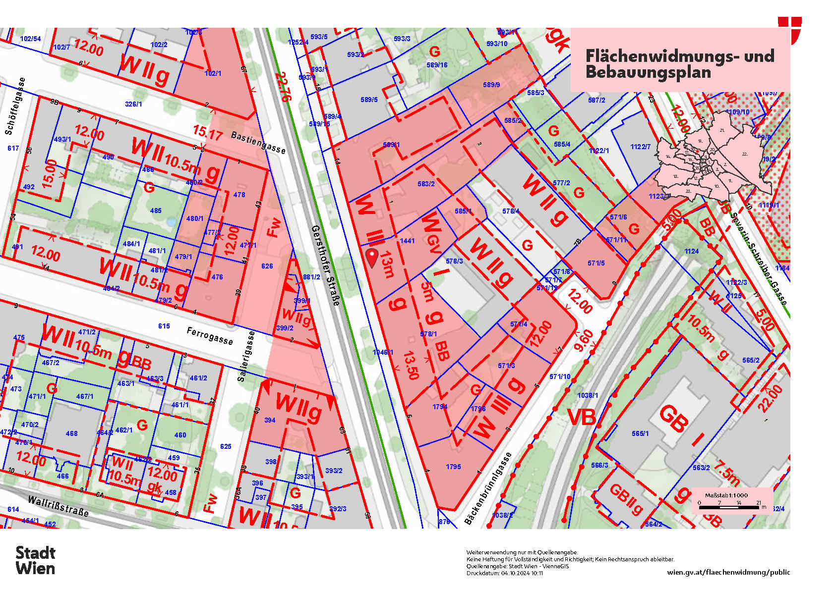 wien 26 E 27/24y Gersthofer Straße 10, 1180 Wien 10