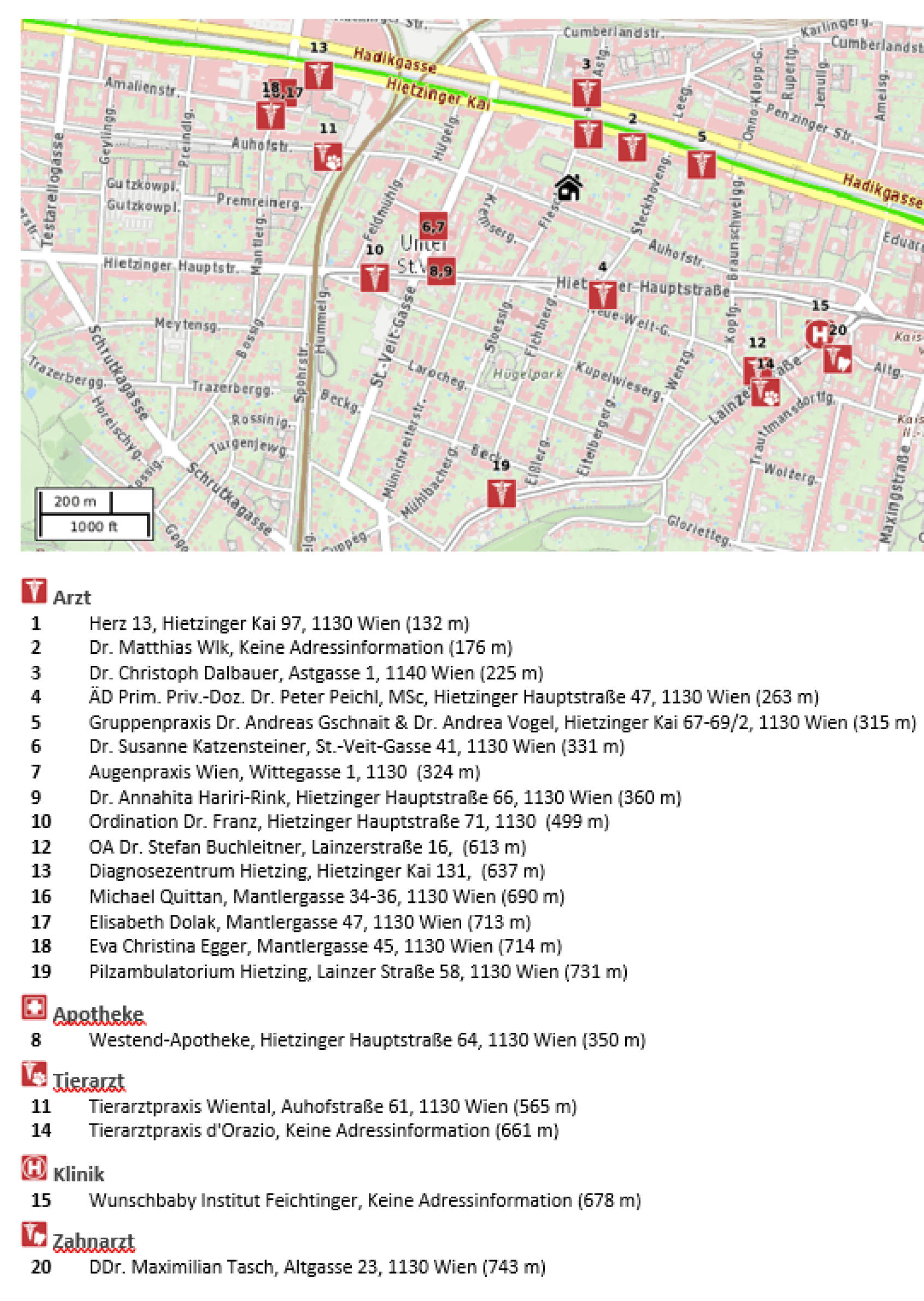 wien 4 E 28/25a Fleschgasse 18, 1130 Wien 7