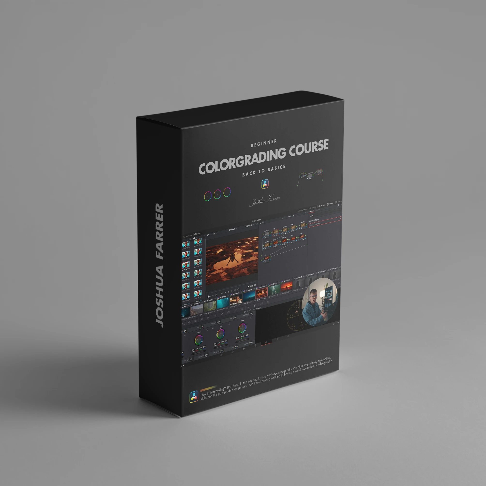 Colorgrading Basics course cover