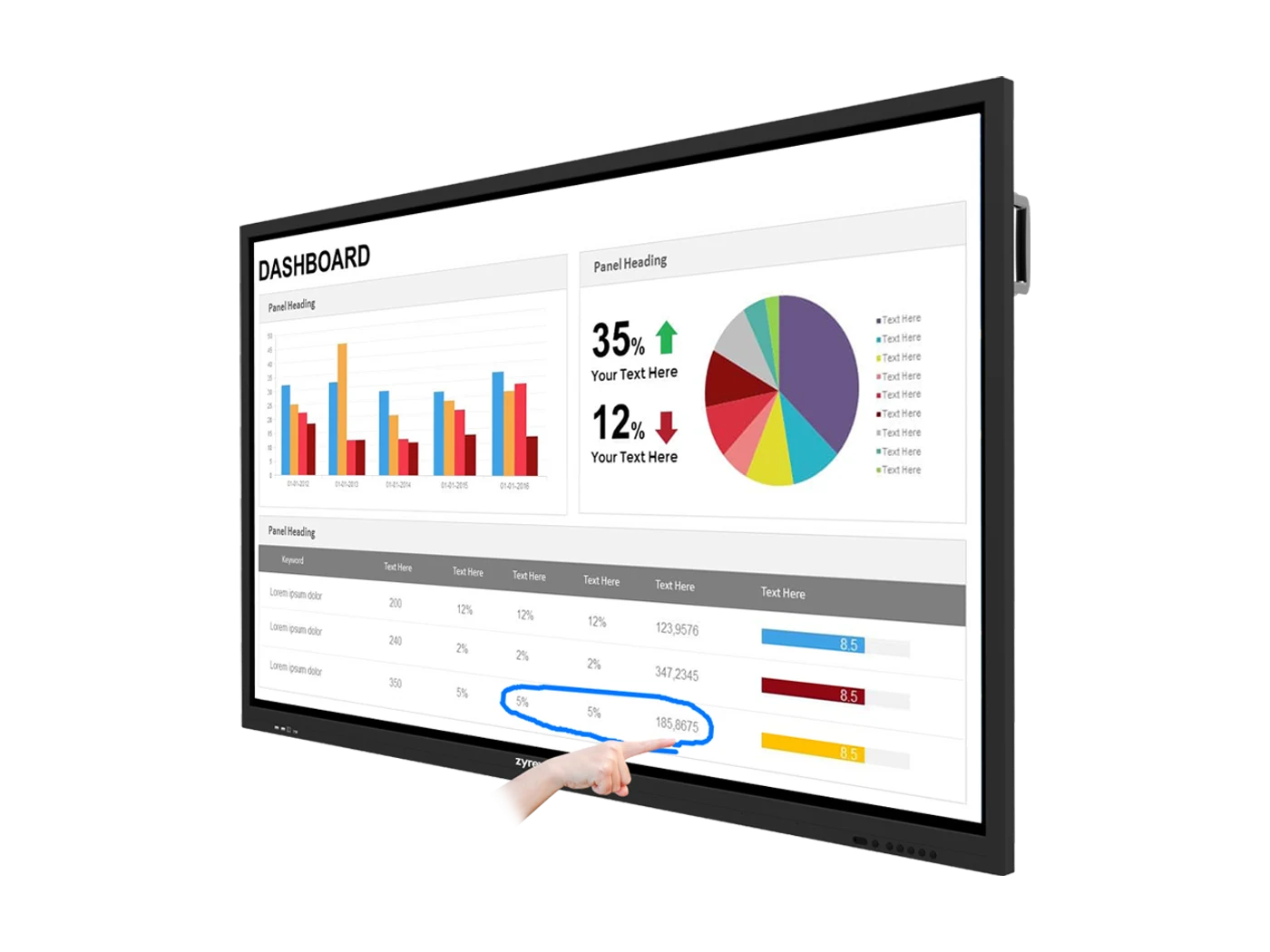 Zyrex Smartboard — Colour