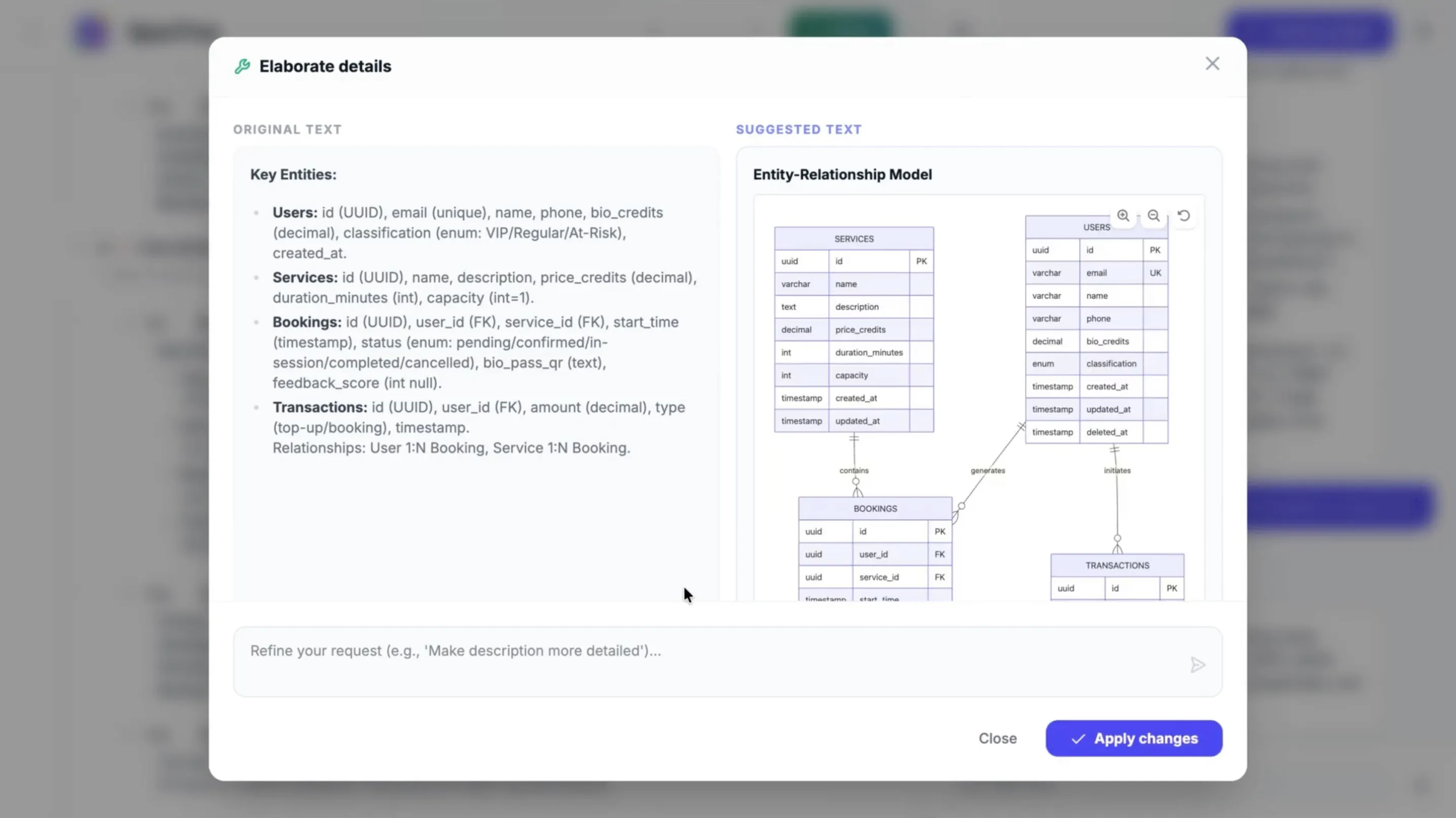 Elaborate Mode in Action