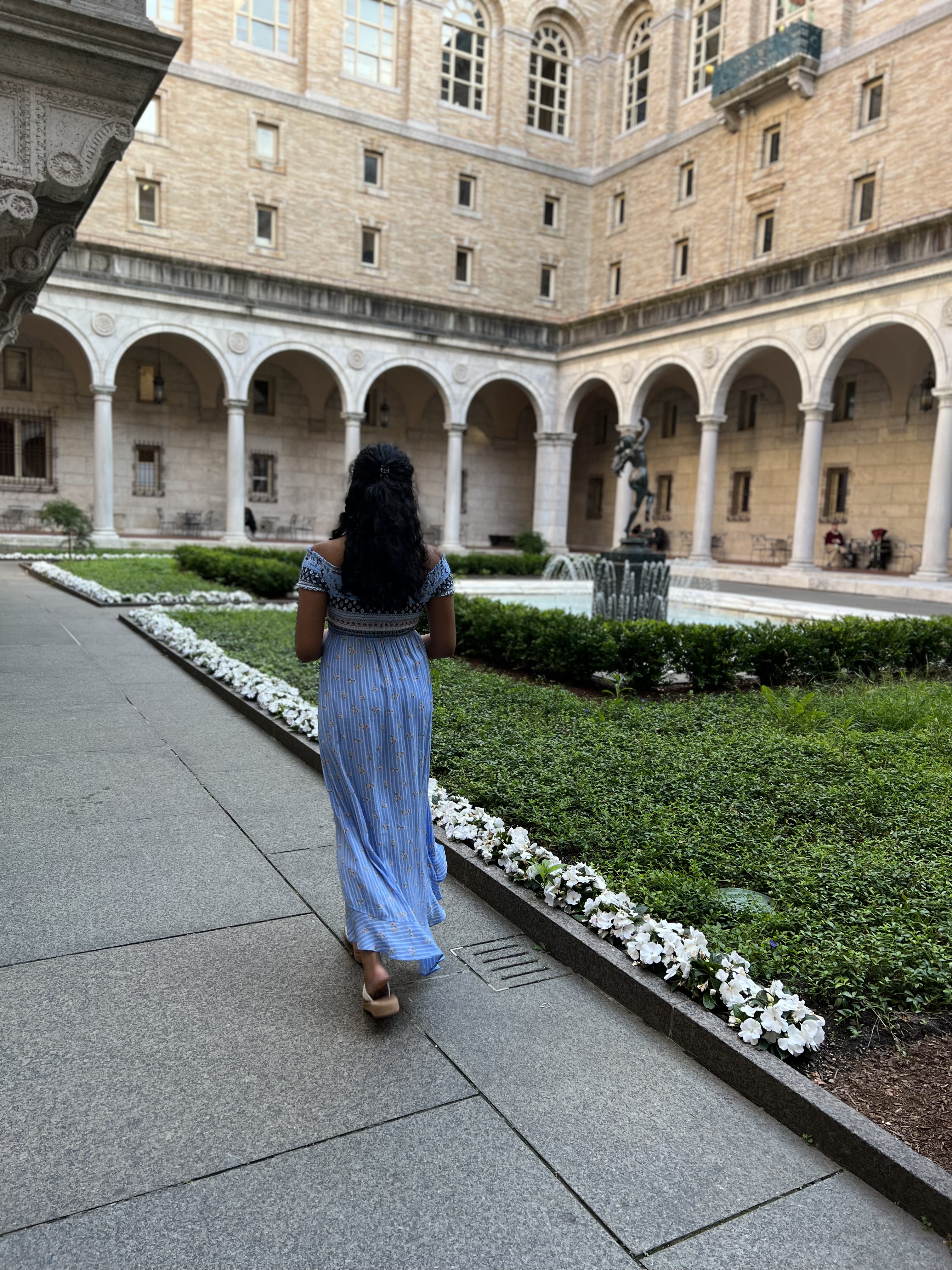 The Courtyard at Boston Public Library