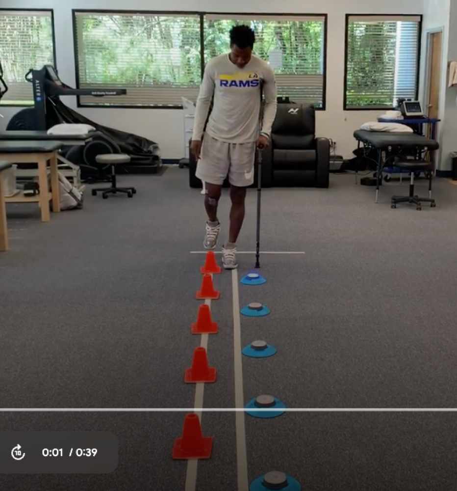 Cone High Stepping -Neurocognitive Reactions