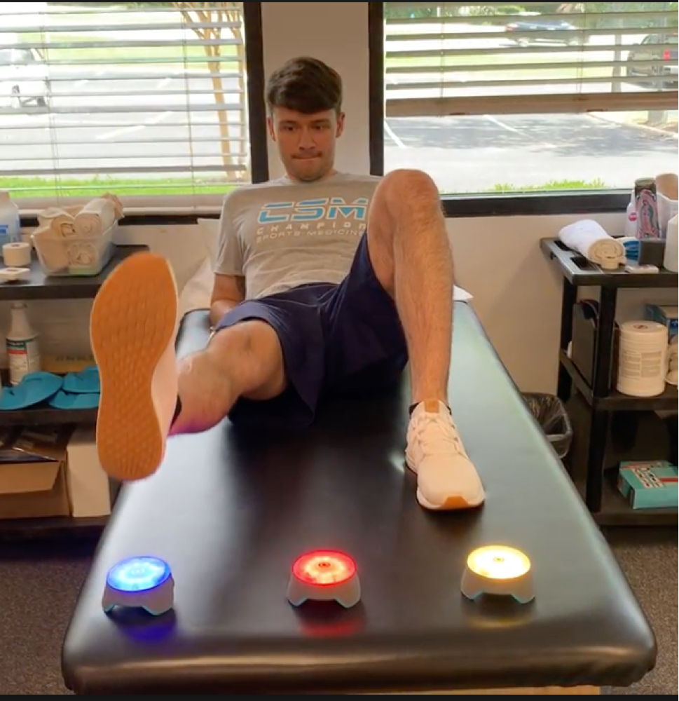 Leg Straight Leg Flexion w Targets