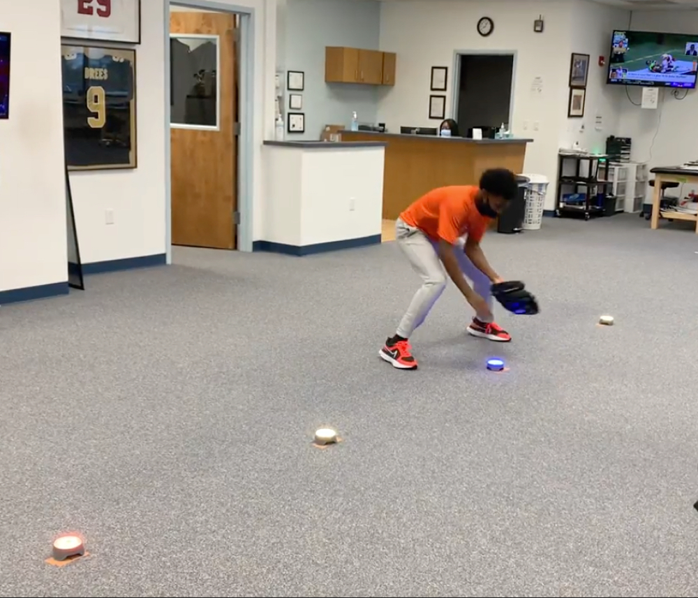 Reactive Baseball Fielding Drill