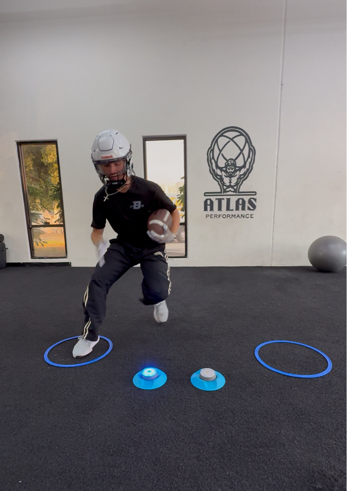 Jab Step Reaction (American Football)