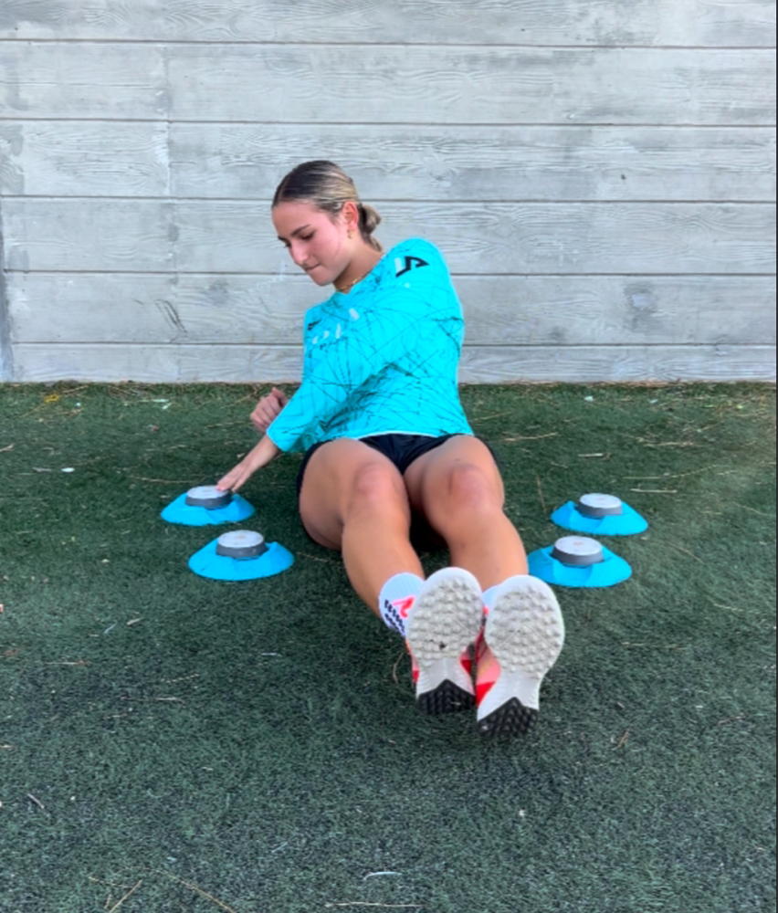 Core Rotation In Out Leg Lift