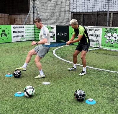 Resisted ball taps