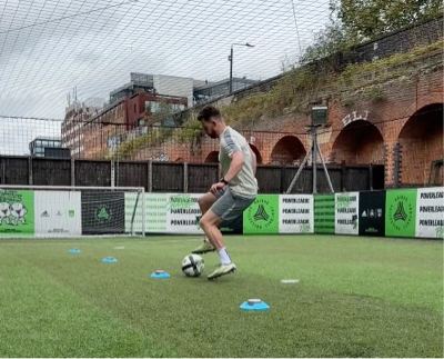 Dribble agility shuttles