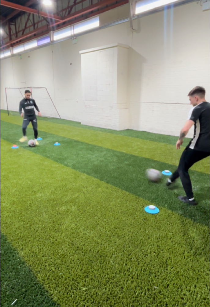 Pass on Red Ball Control 