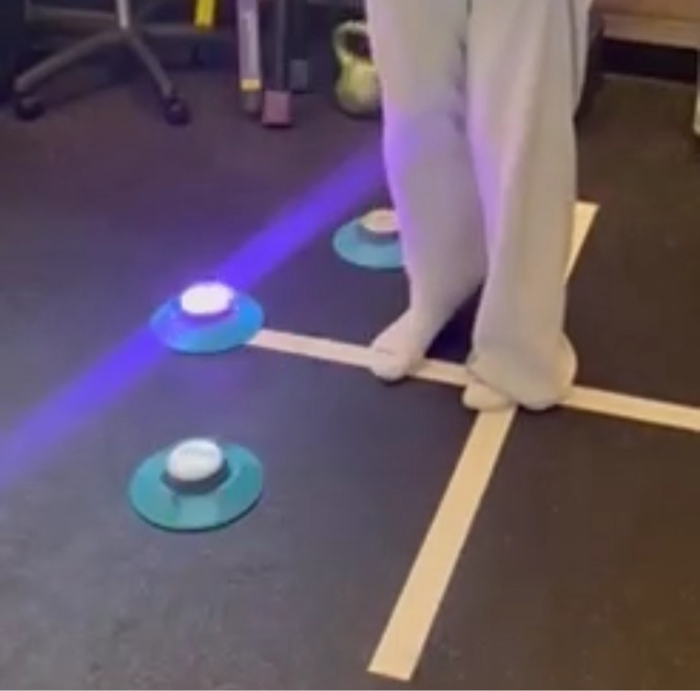 3-way tap and ankle stability