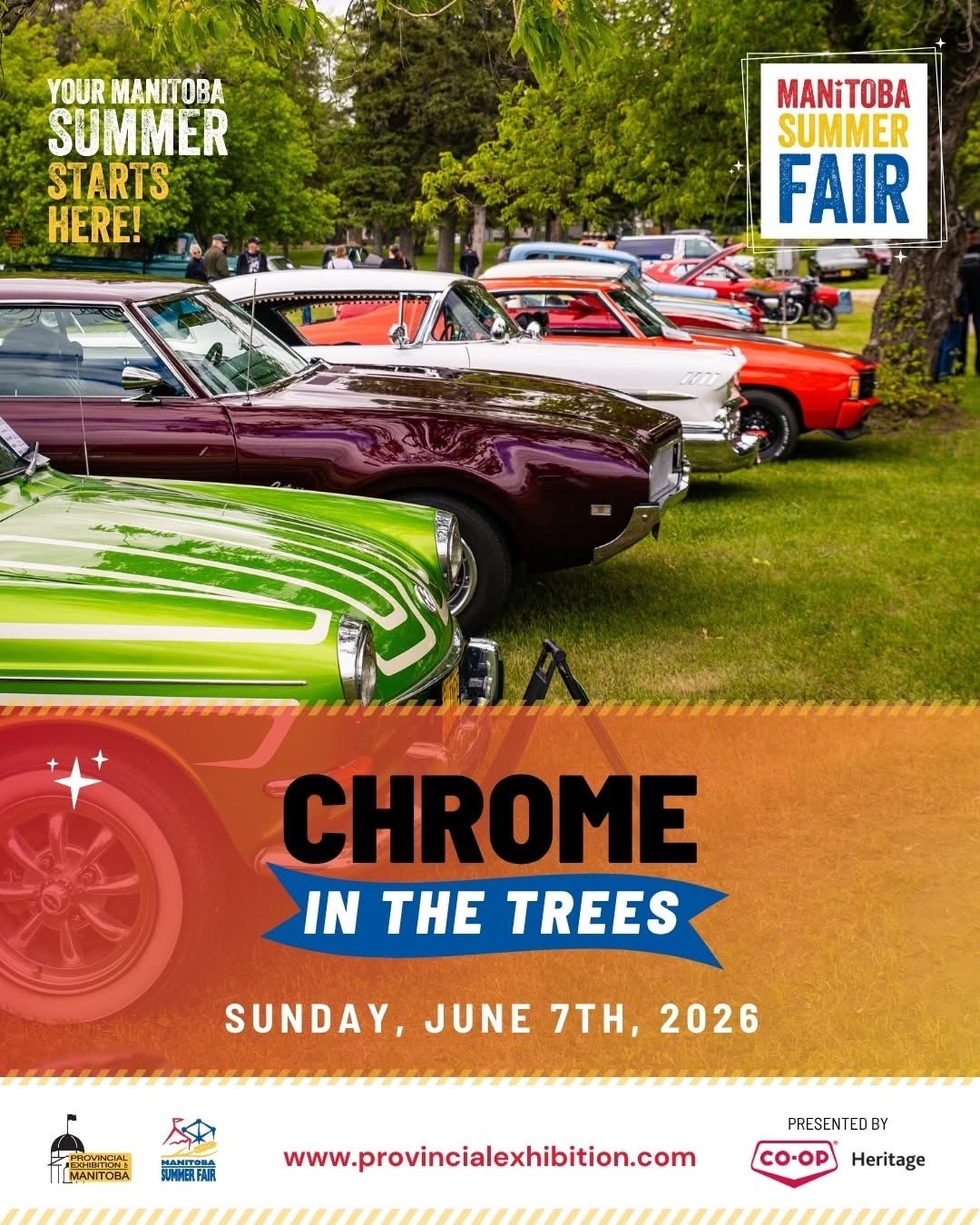 Chrome in the trees