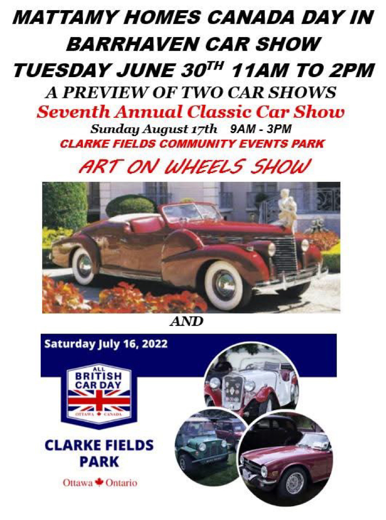 Canada Day in Barrhaven Car Show