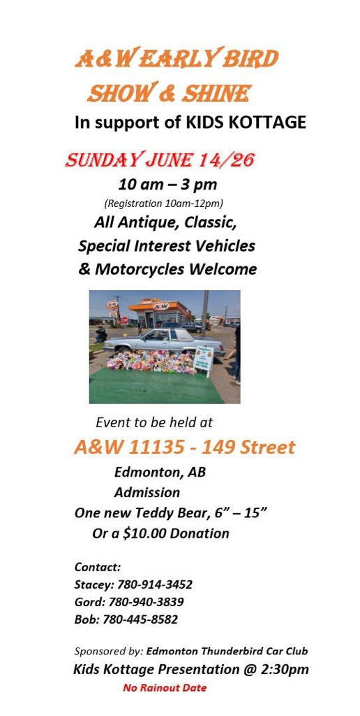 A&W Early Bird Show