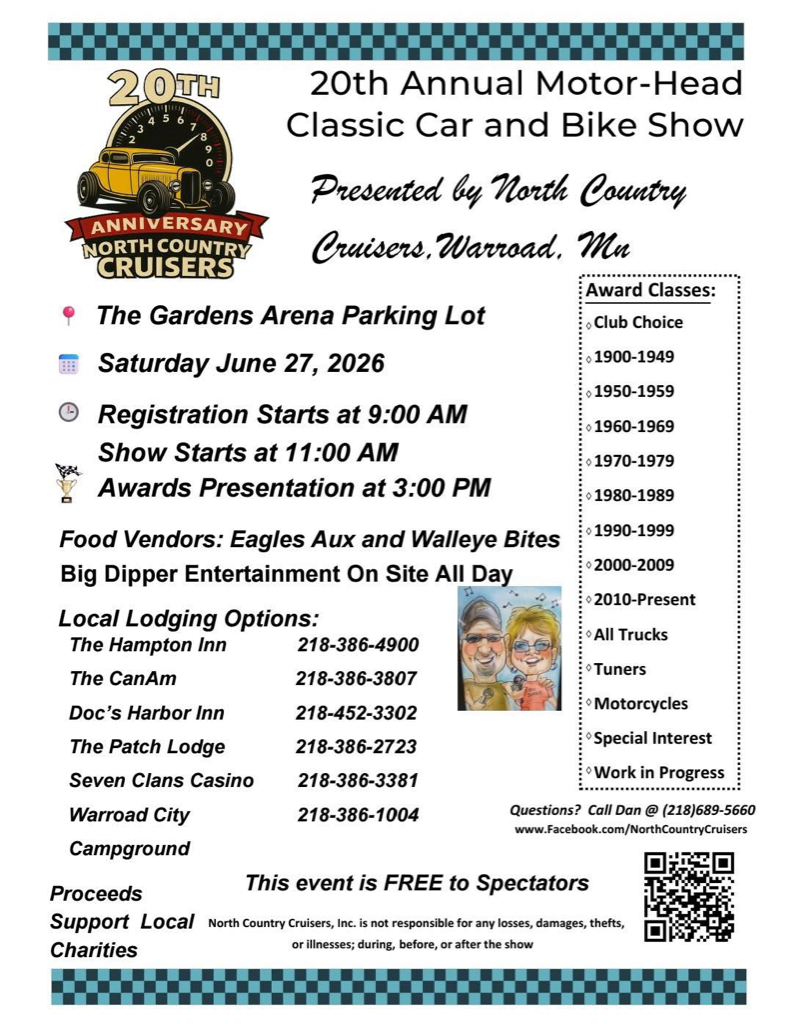 20th Annual Motor-Head Classic Car and Bike Show