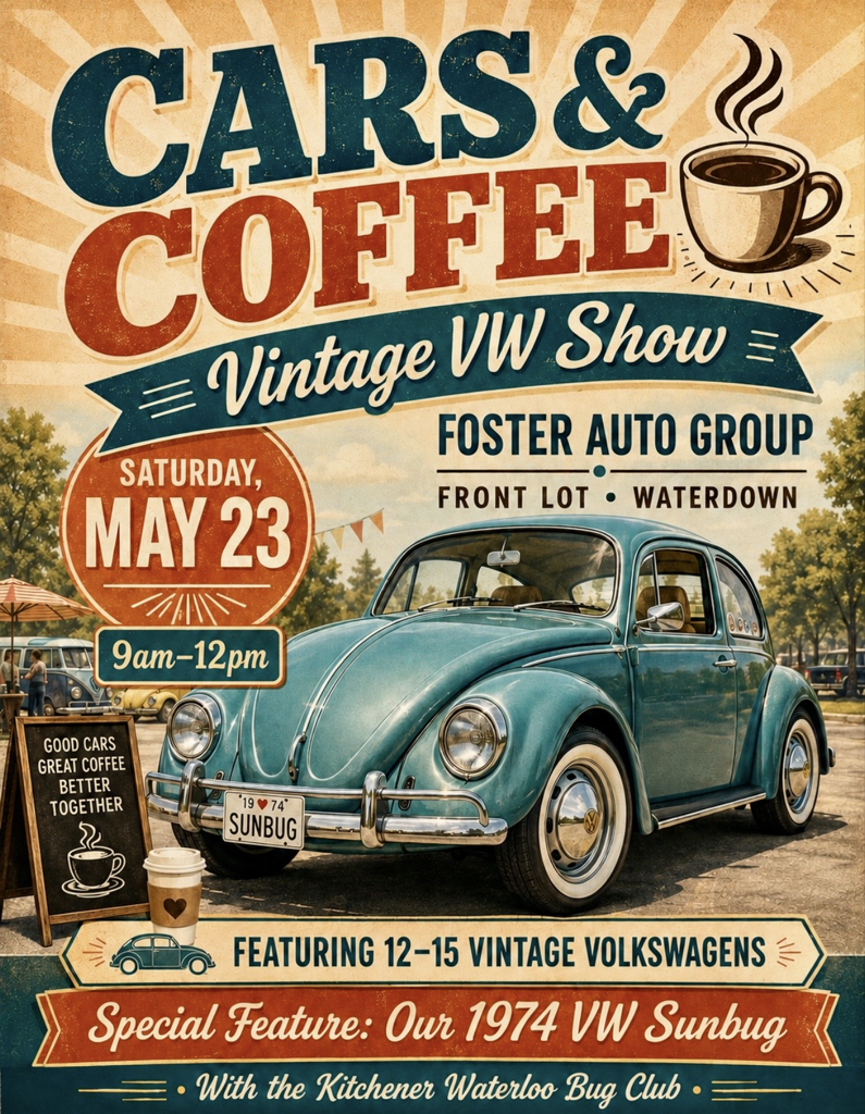 Cars & Coffee: Vintage VW Show