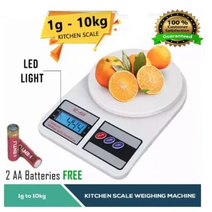 First Deal Best Quality Digital Scale 10kg 1g Household Weight Scales Platform Electronic Balance Kitchen scale Baking Measure Food Cooking Tools