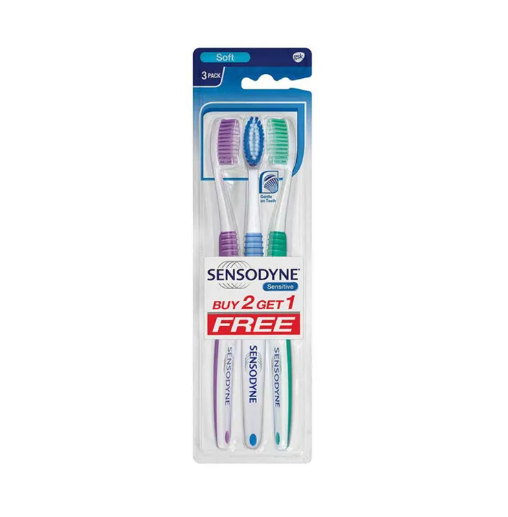 Sensodyne Tooth Brush - Family Pack 2+1