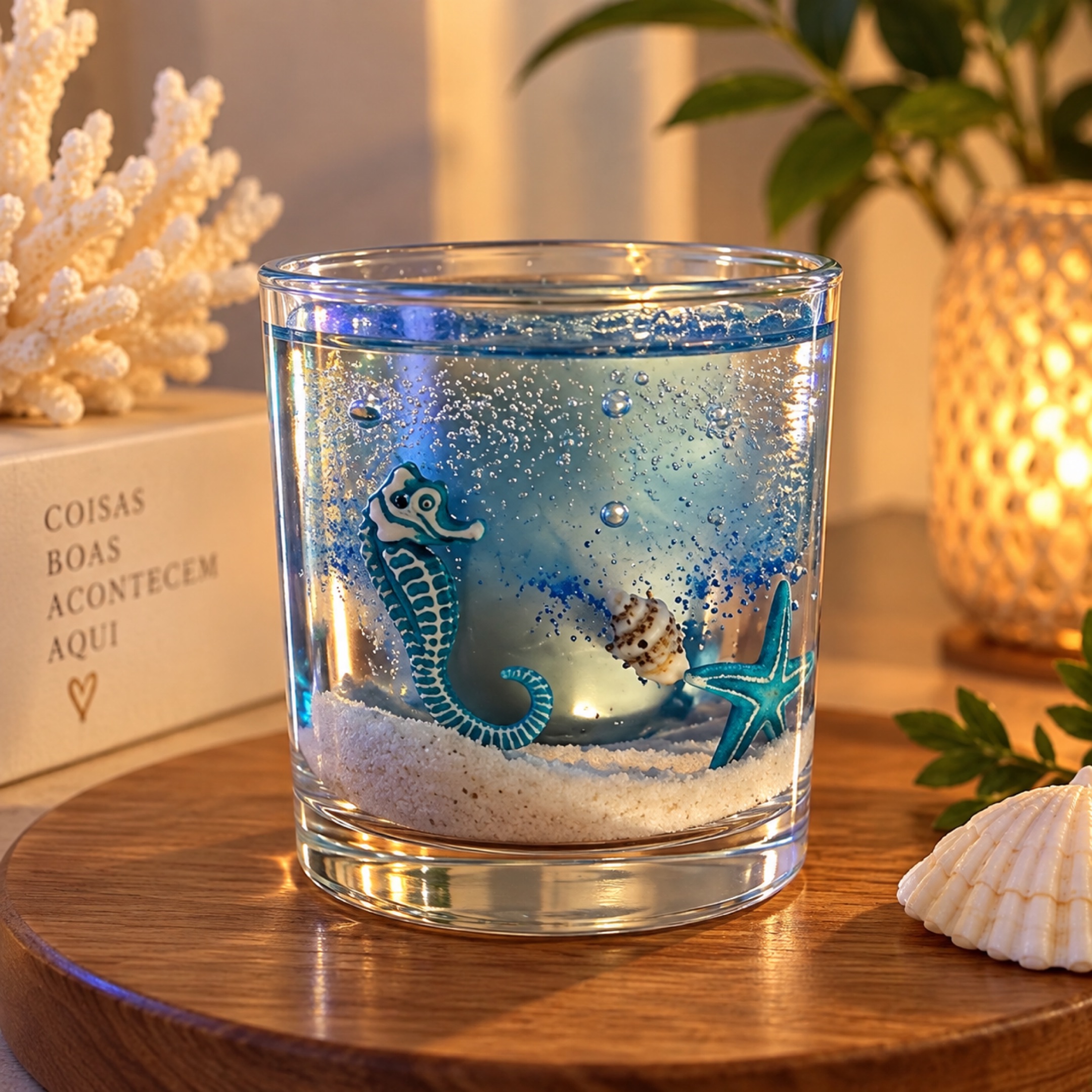 Vela Aromática Fundo do Mar – Encanto Azul